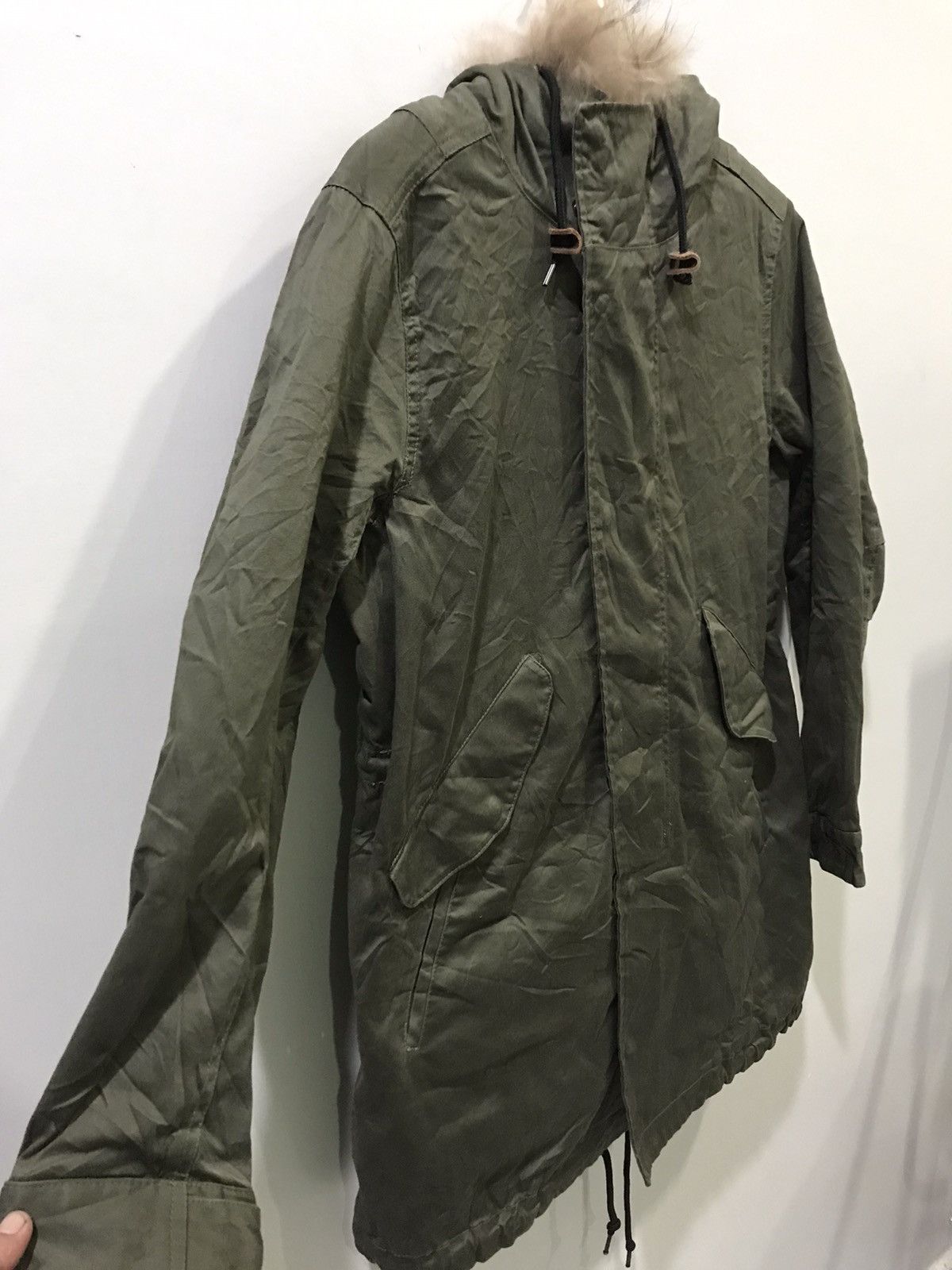 Japanese Brand RAGE BLUE Japan M65 Multipockets Fish Tail Sherpa Parka Size US M / EU 48-50 / 2 - 7 Thumbnail