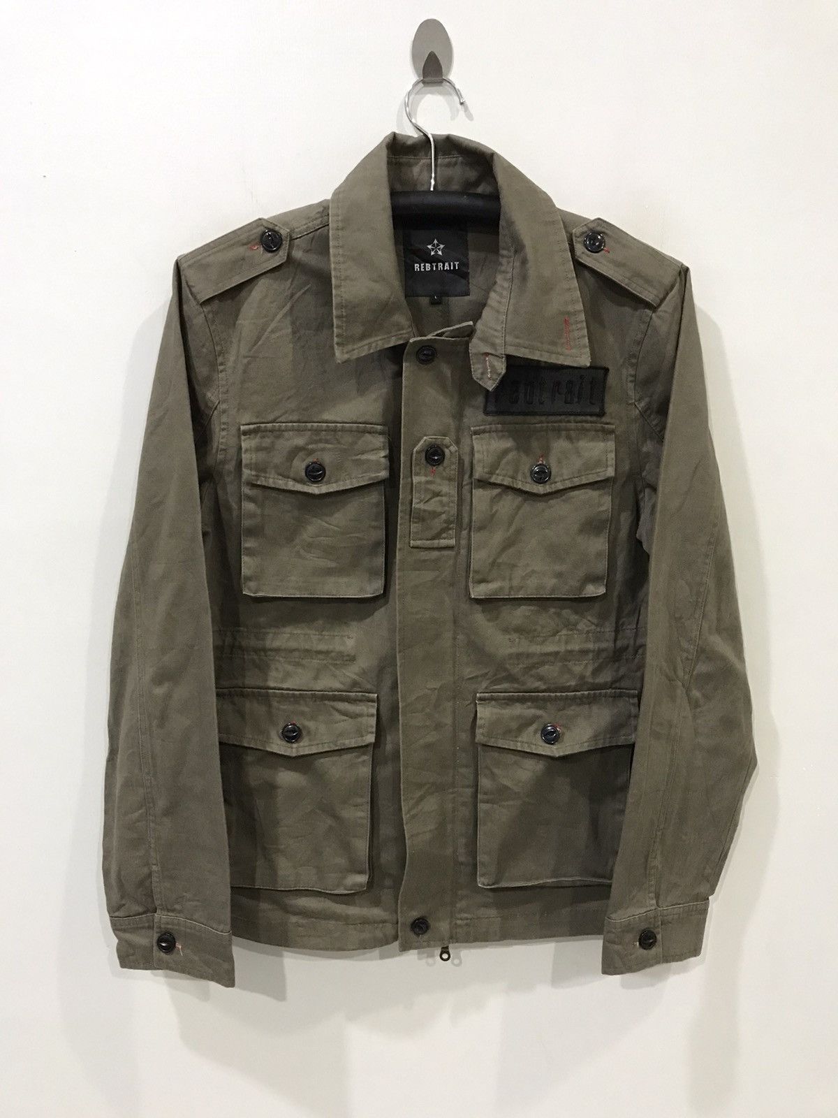 Japanese Brand REBTRAIT Military Seditionaries Tokyo Fashion Punk Jacket Size US L / EU 52-54 / 3 - 2 Thumbnail