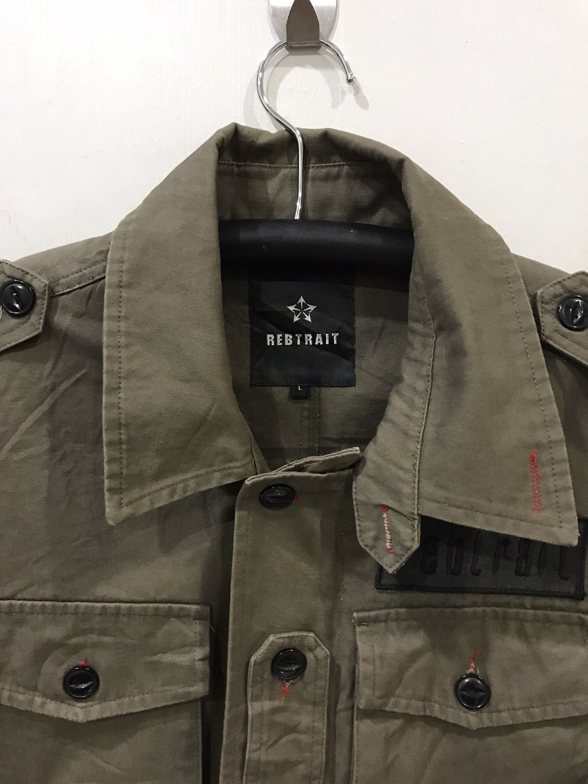 Japanese Brand REBTRAIT Military Seditionaries Tokyo Fashion Punk Jacket Size US L / EU 52-54 / 3 - 3 Thumbnail