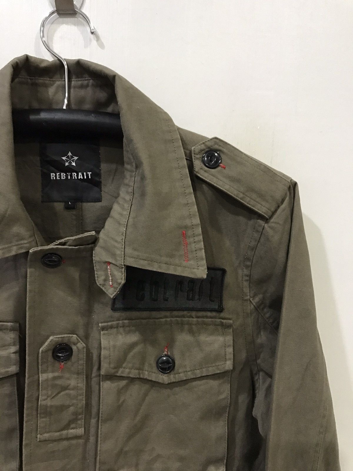 Japanese Brand REBTRAIT Military Seditionaries Tokyo Fashion Punk Jacket Size US L / EU 52-54 / 3 - 4 Thumbnail