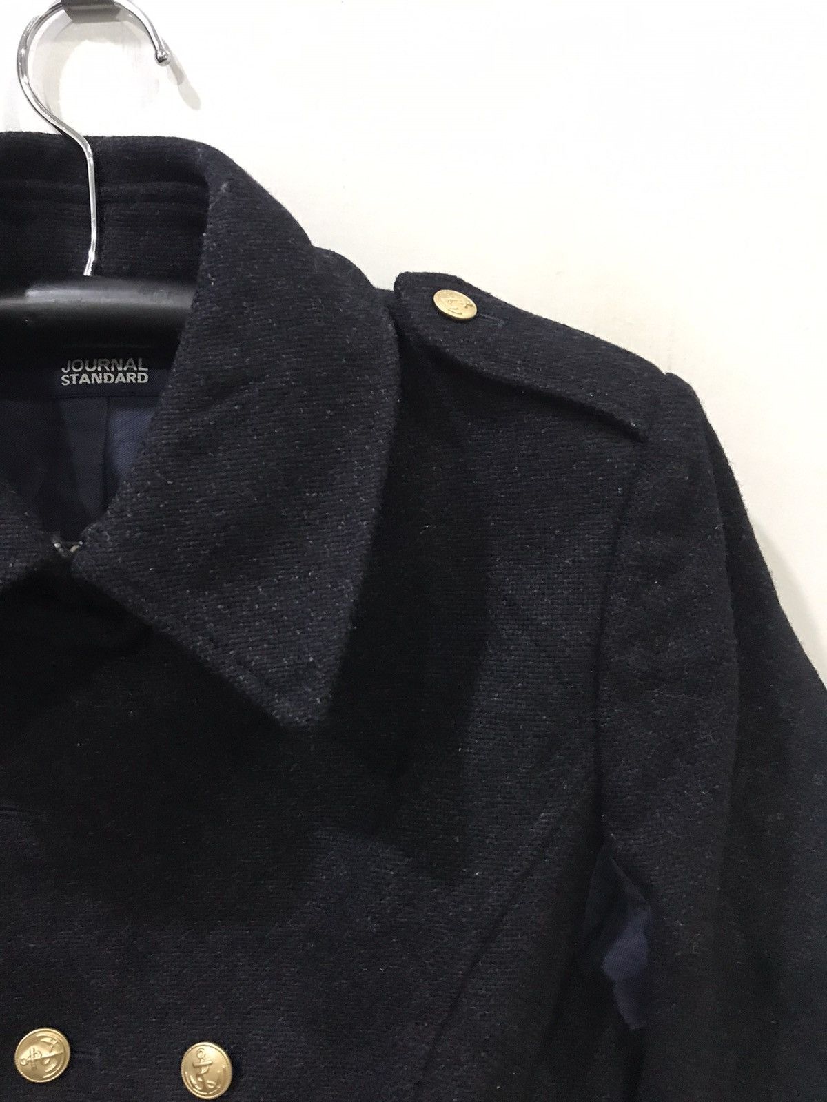 Japanese Brand × Journal Standard WOMEN! JOURNAL STANDARD Japan Double Breast Slim Fit Coat Size XS / US 0-2 / IT 36-38 - 3 Thumbnail
