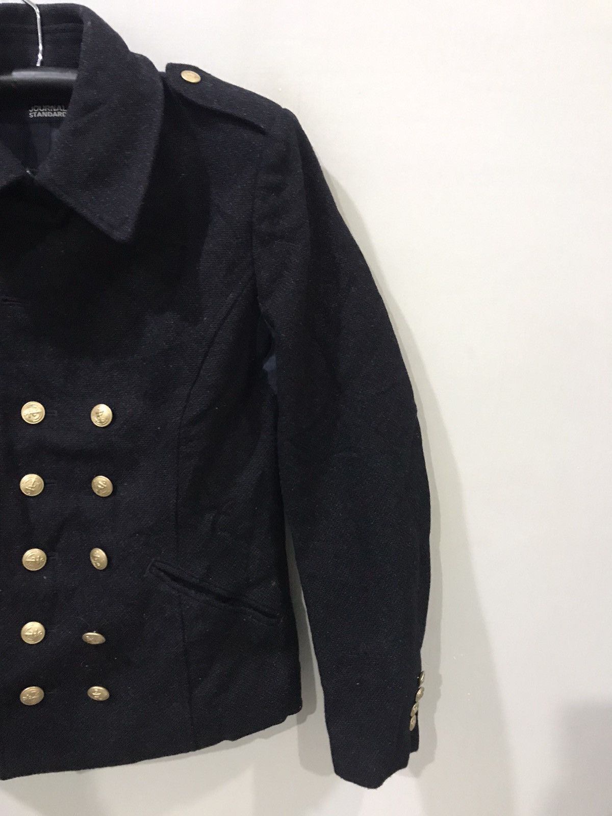 Japanese Brand × Journal Standard WOMEN! JOURNAL STANDARD Japan Double Breast Slim Fit Coat Size XS / US 0-2 / IT 36-38 - 6 Thumbnail