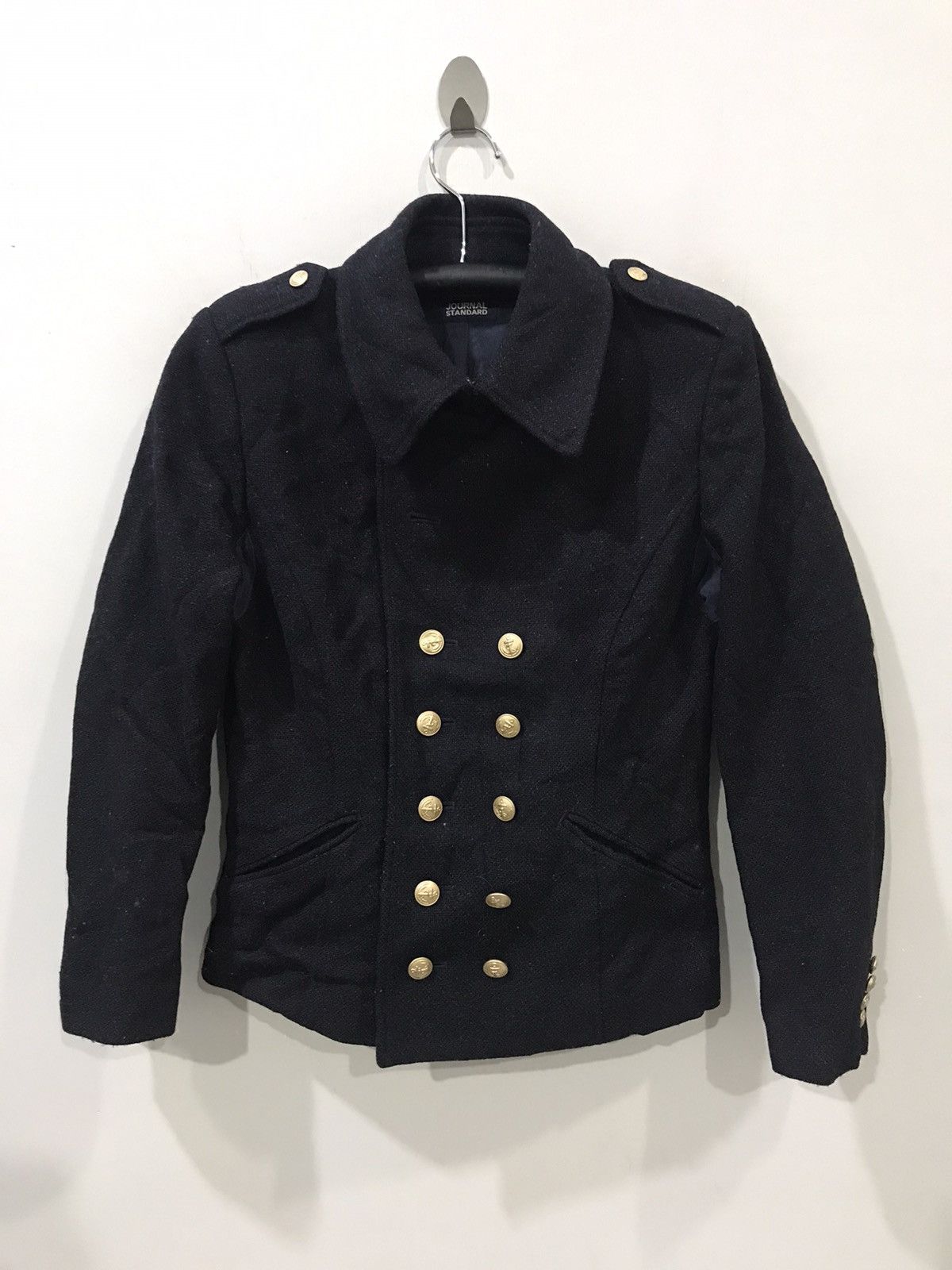 Japanese Brand × Journal Standard WOMEN! JOURNAL STANDARD Japan Double Breast Slim Fit Coat Size XS / US 0-2 / IT 36-38 - 1 Thumbnail