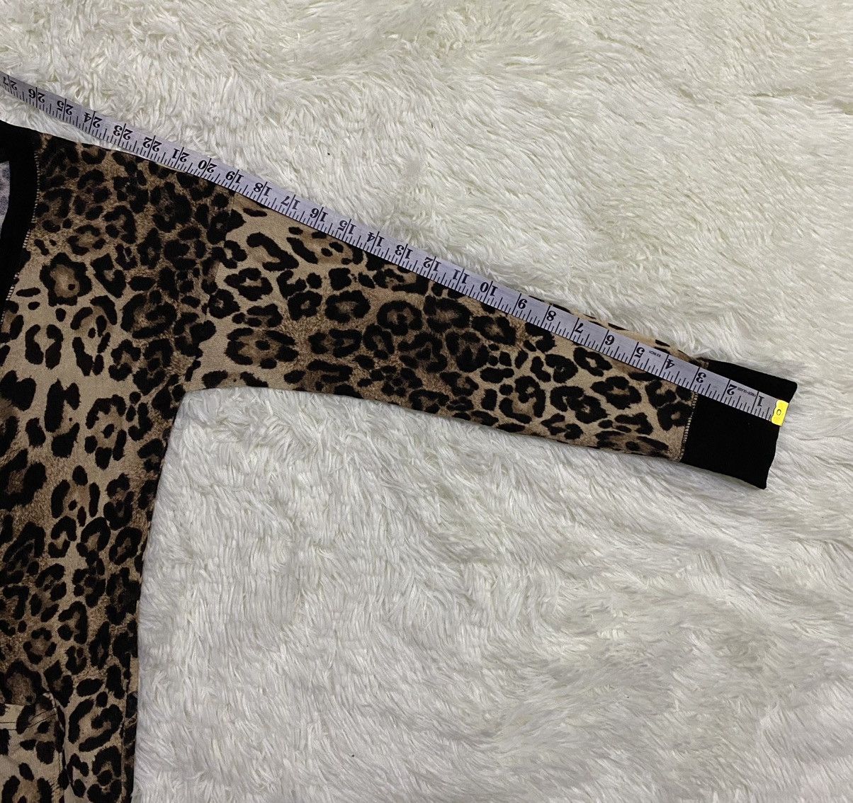 Japanese Brand One Way Grunge Leopard Print Cardigan Size US M / EU 48-50 / 2 - 13 Thumbnail