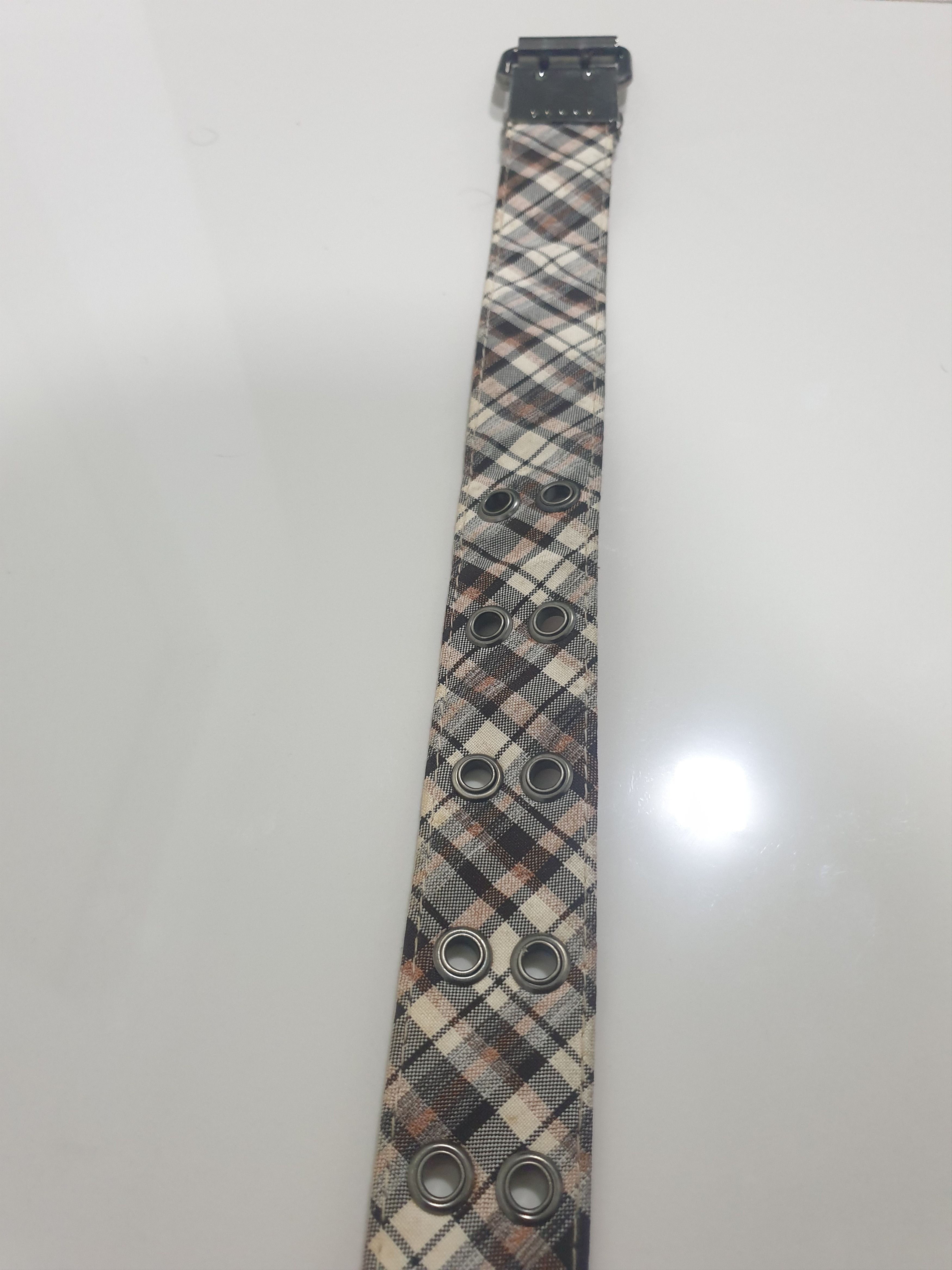 PPFM UNNAMED Checkered Musician Punk Rock Belt Size ONE SIZE - 14 Thumbnail