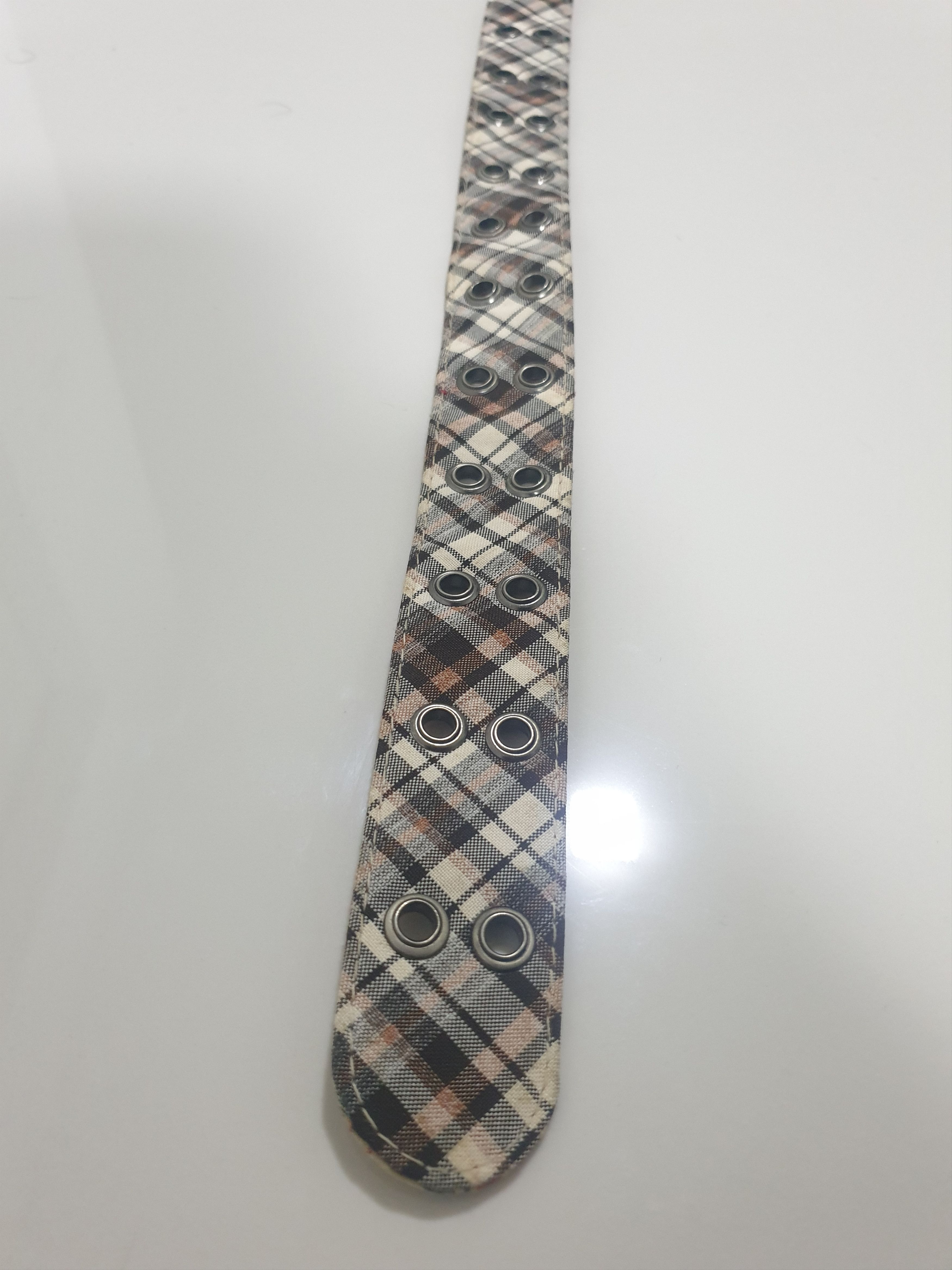 PPFM UNNAMED Checkered Musician Punk Rock Belt Size ONE SIZE - 13 Thumbnail