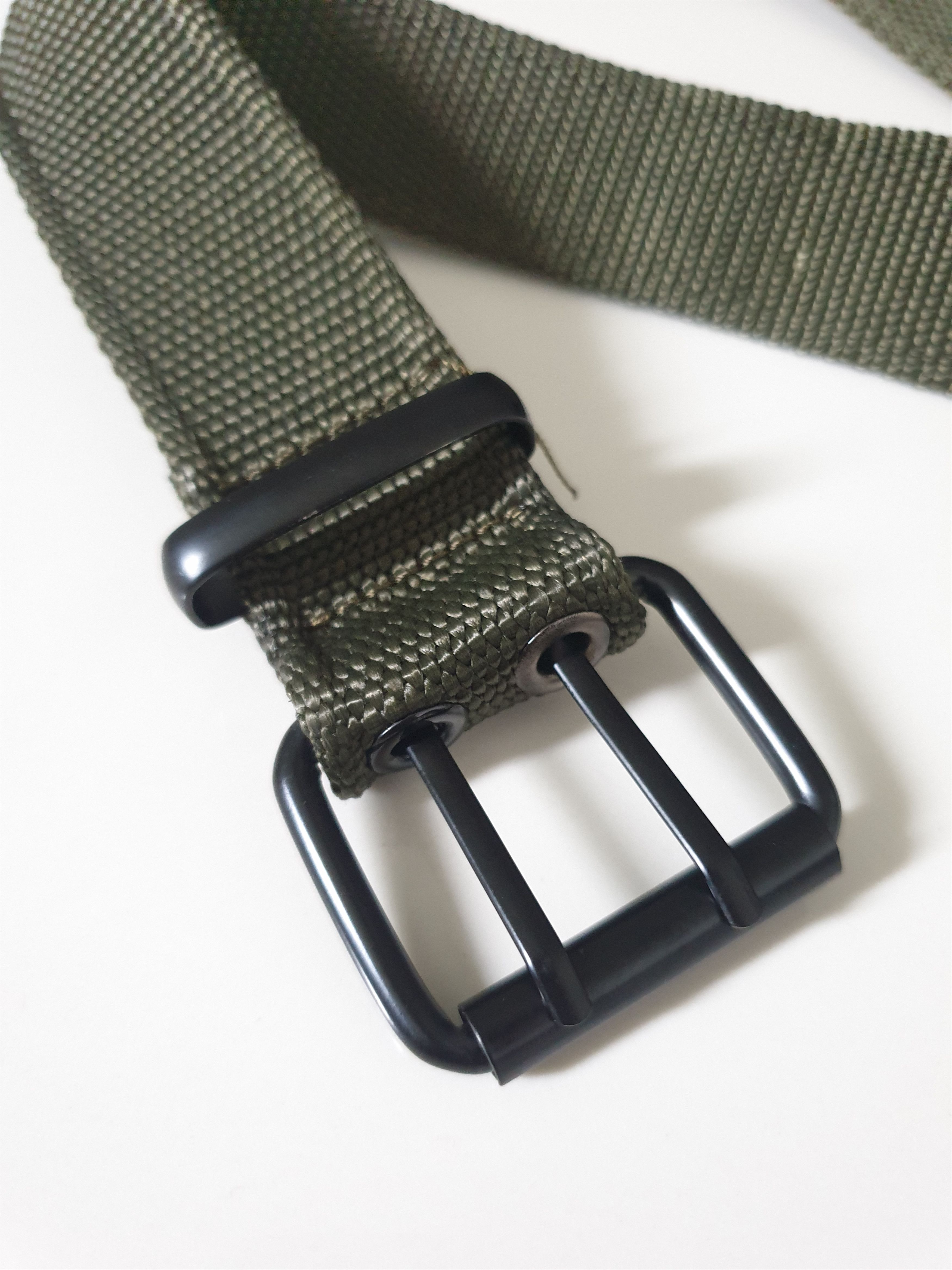 Japanese Brand 💥UNNAMED Green Mitary SKIN HEAD Musician Belt Size ONE SIZE - 9 Thumbnail