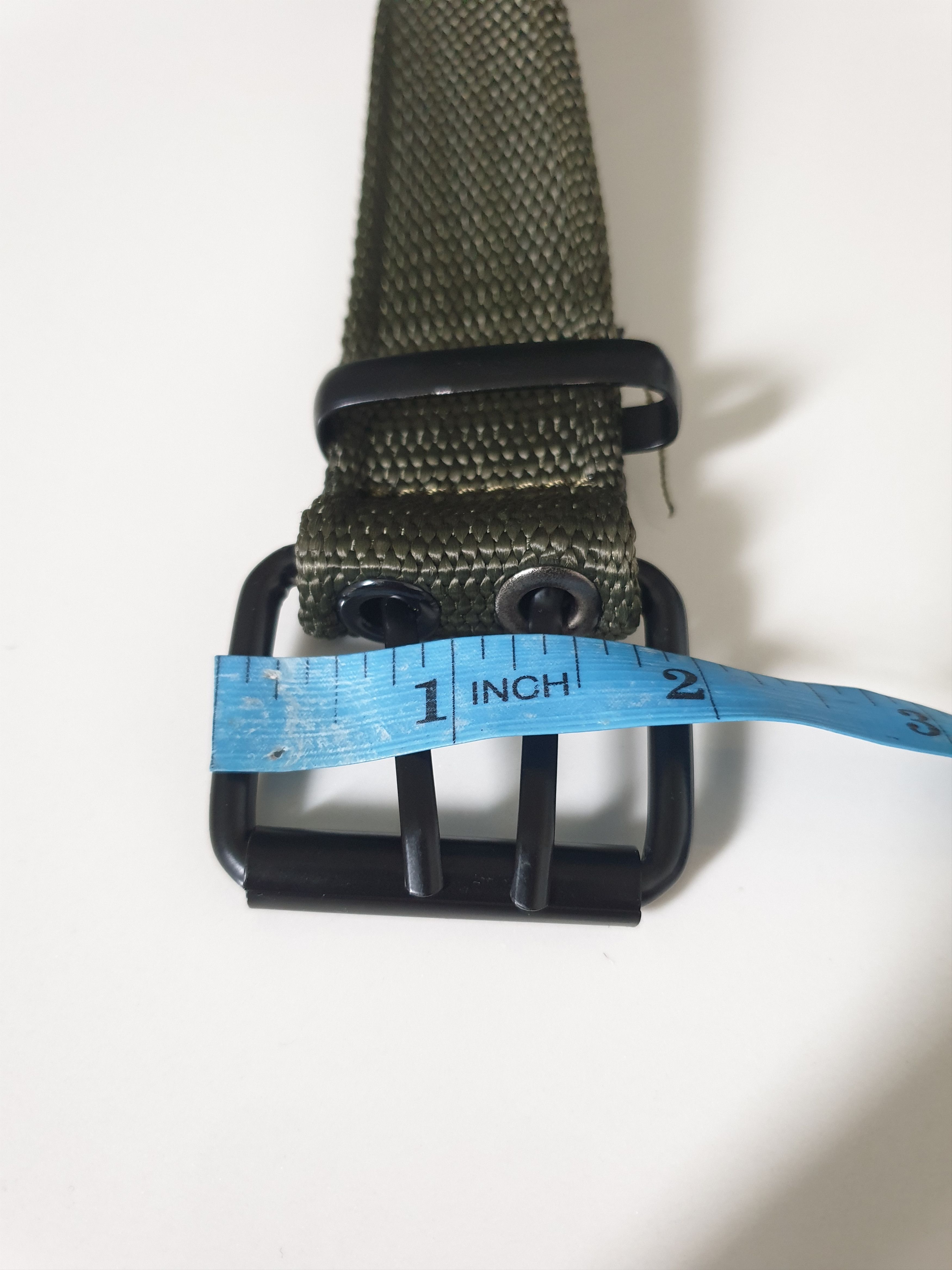 Japanese Brand 💥UNNAMED Green Mitary SKIN HEAD Musician Belt Size ONE SIZE - 8 Thumbnail
