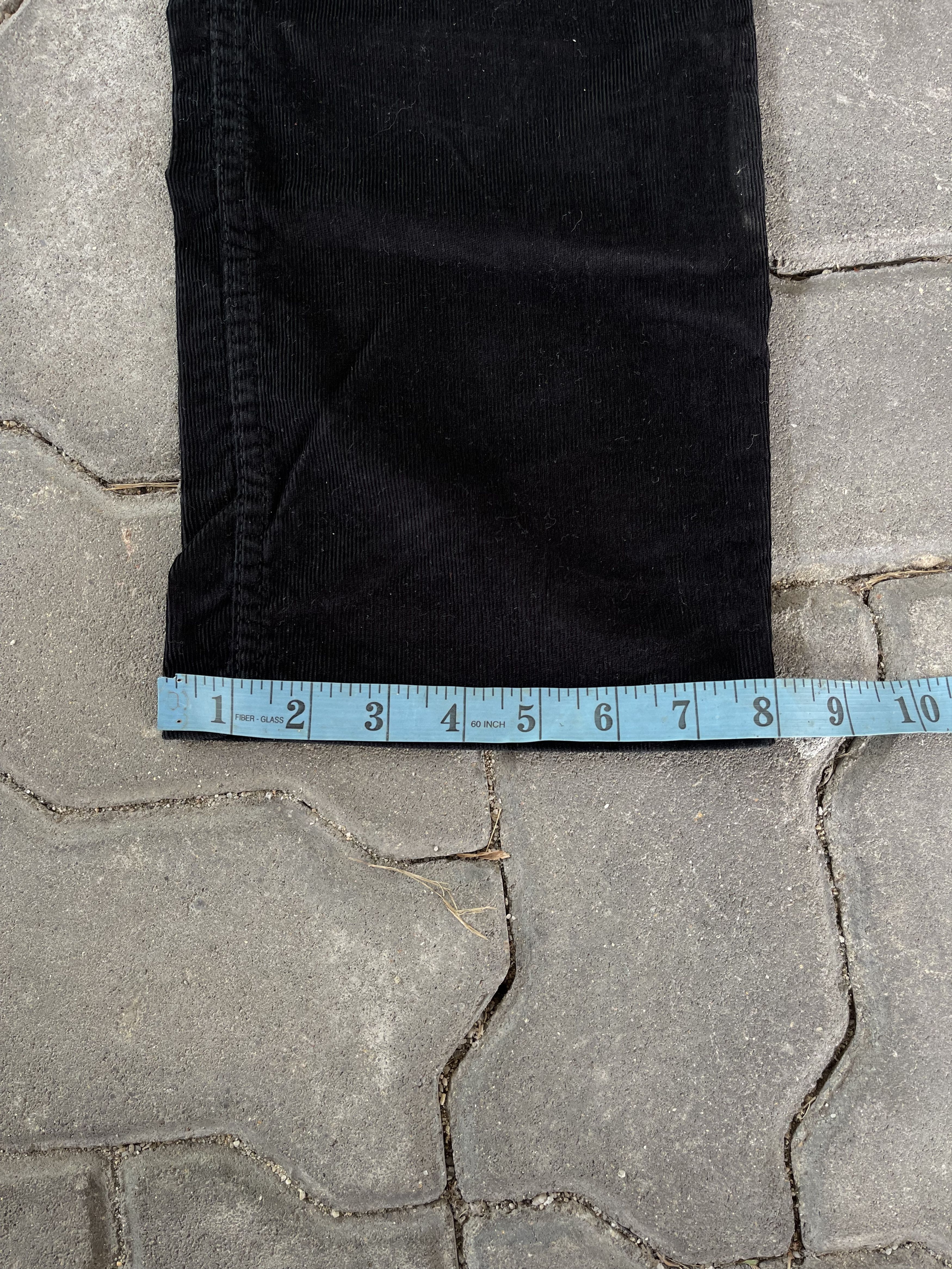 Dolce & Gabbana D&G Black Corduroy Regular Straight Cut Sz 34 Size US 34 / EU 50 - 11 Thumbnail