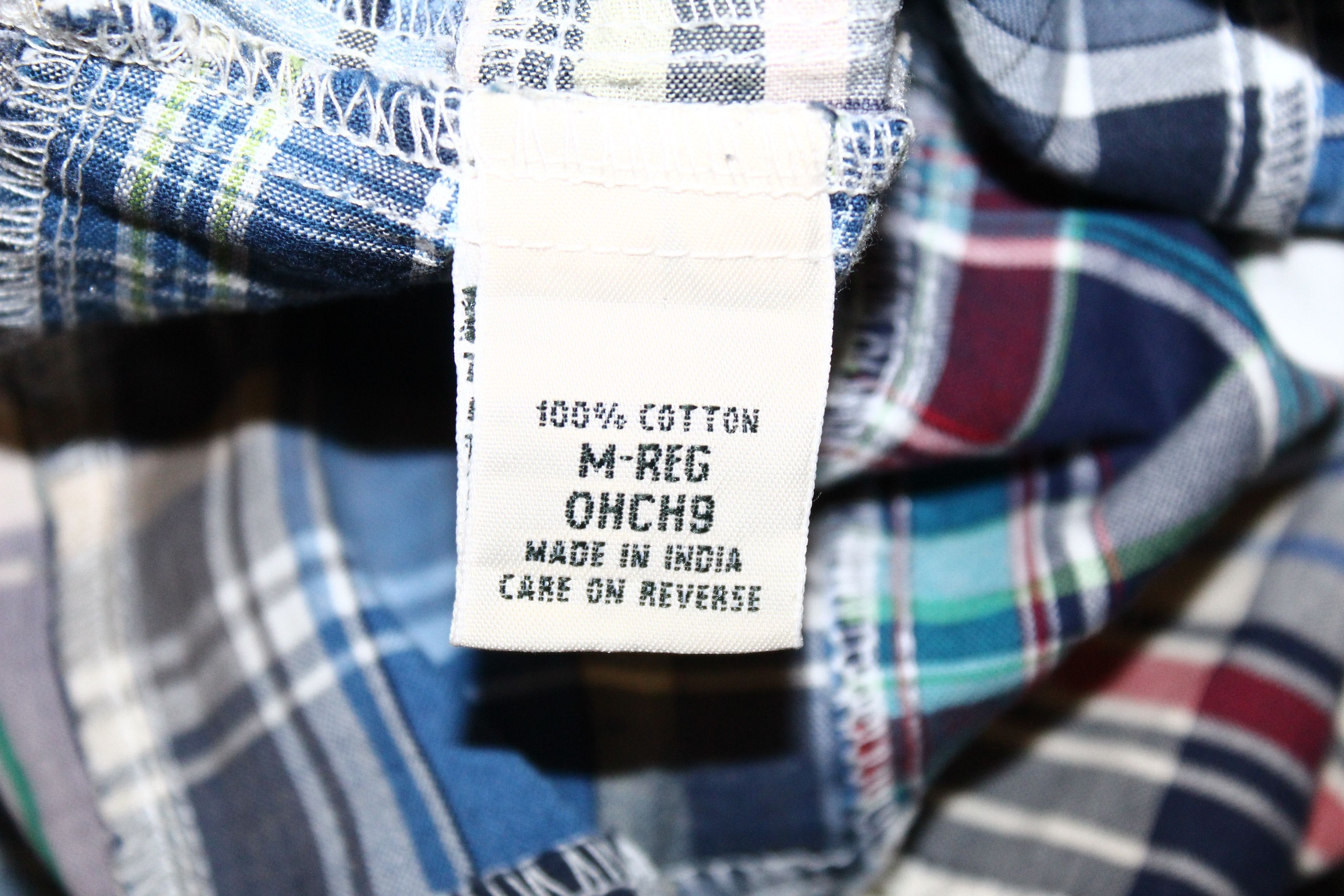 L.L. Bean 🔥 VTG 🔥 L.L.Bean Trim Fit Madras Patchwork Flannel Shirt Size US M / EU 48-50 / 2 - 4 Thumbnail
