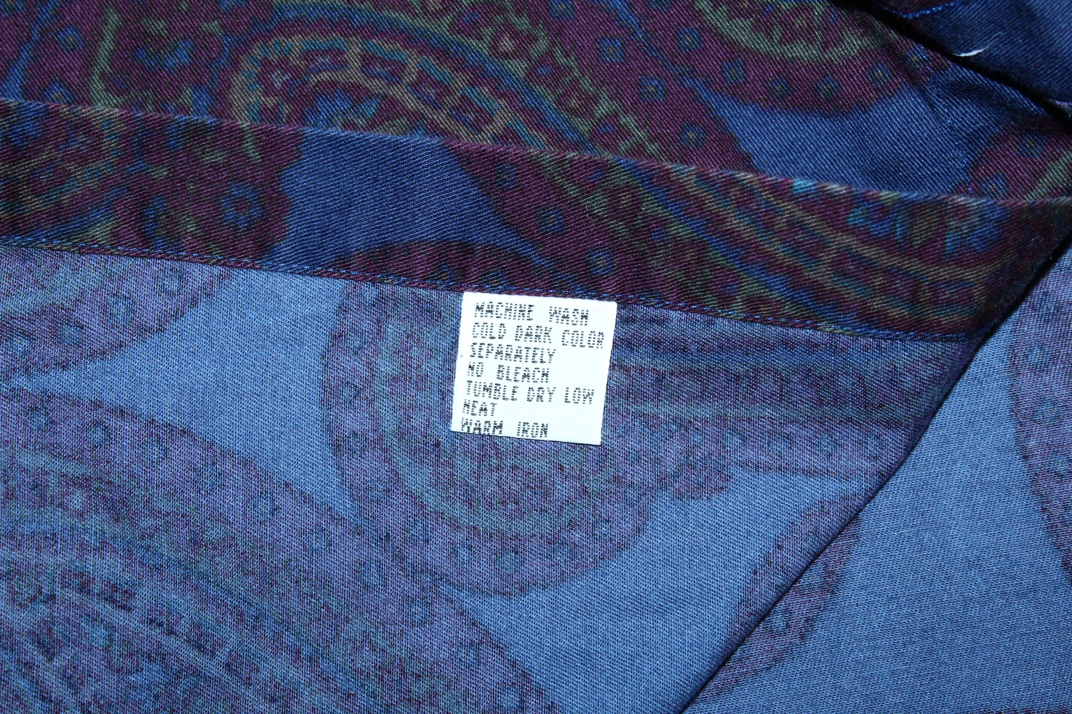 Chaps Ralph Lauren 💥RARE VTG💥 Chaps Ralph Lauren Frontier Paisley Baggy Shirt Size US XL / EU 56 / 4 - 5 Thumbnail