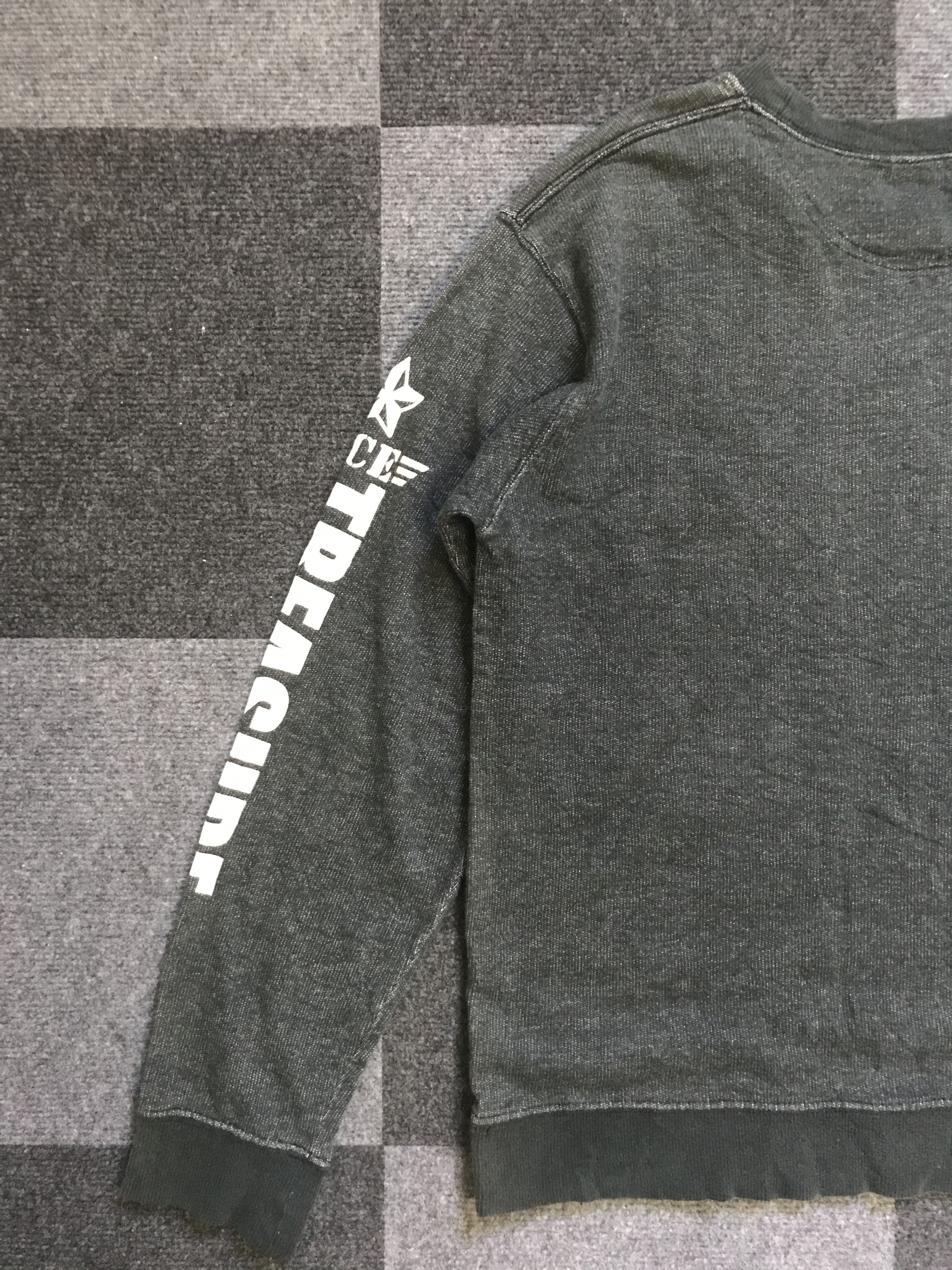 Japanese Brand × Seditionaries SH6 DENIFIT ACE TREASURE Speel Out Cropped Sweatshirt Size US M / EU 48-50 / 2 - 11 Thumbnail