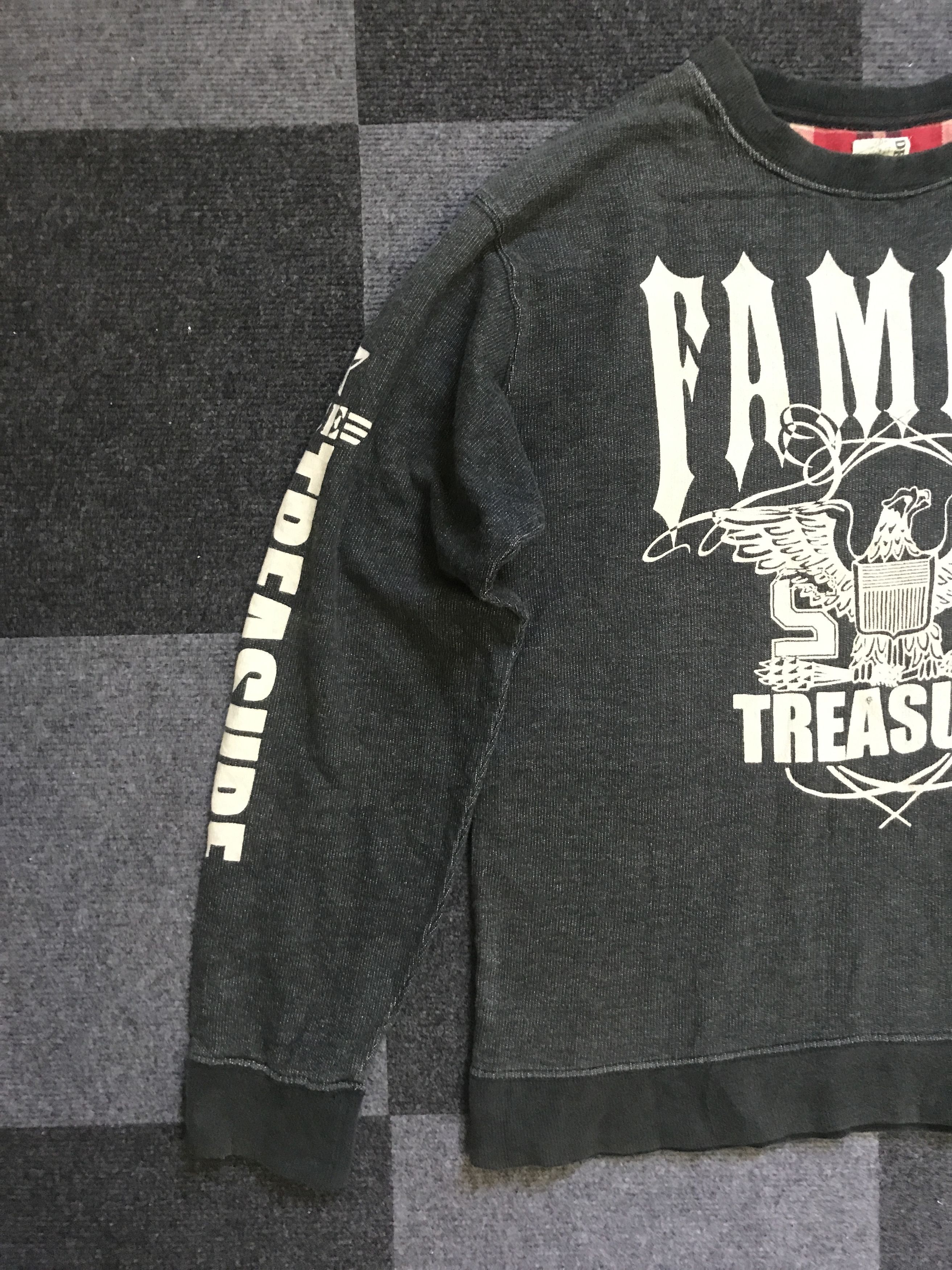 Japanese Brand × Seditionaries SH6 DENIFIT ACE TREASURE Speel Out Cropped Sweatshirt Size US M / EU 48-50 / 2 - 3 Thumbnail