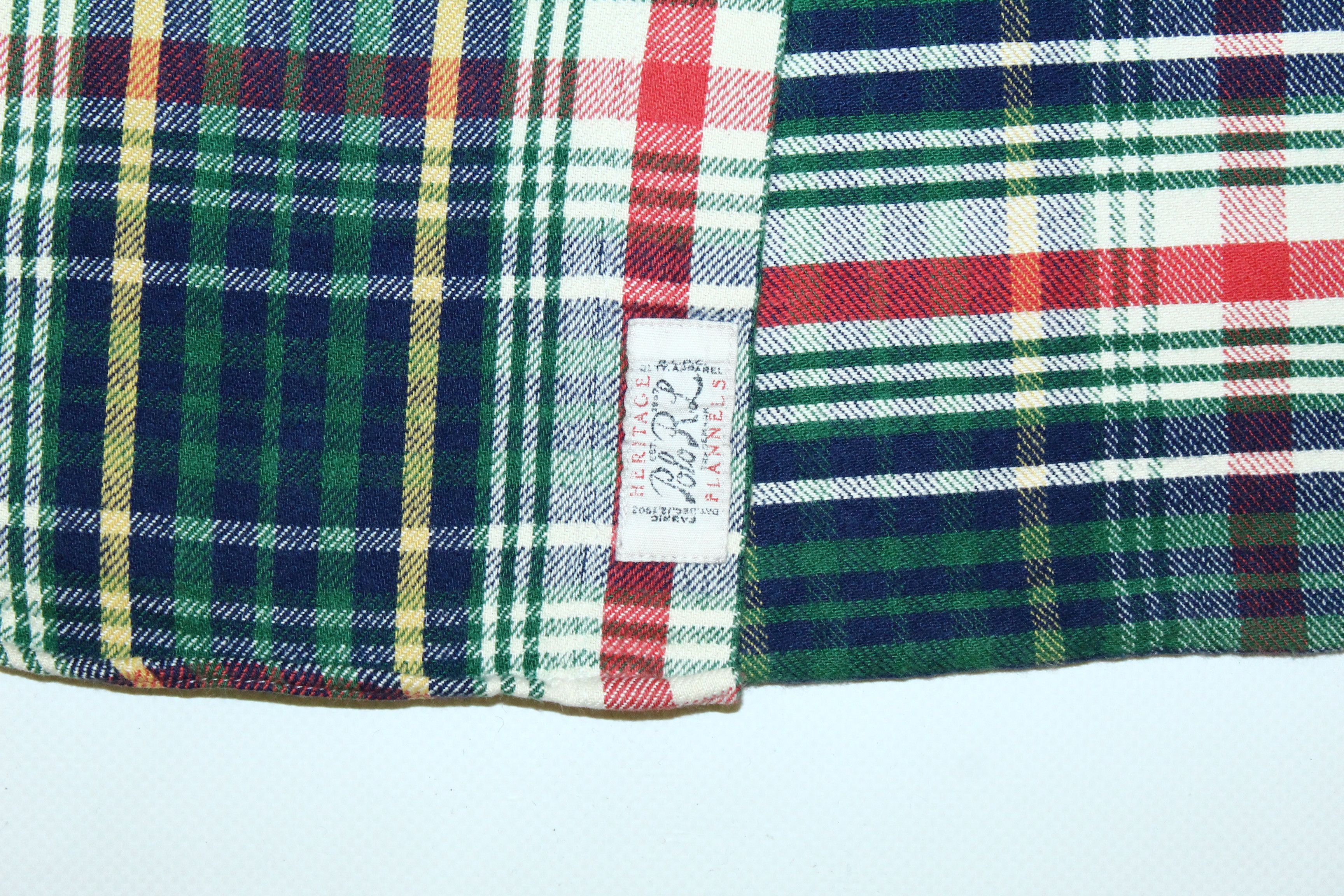 Polo Ralph Lauren VTG🔥 Polo Ralph Lauren Heritage Rugged Flannels Shirt Size US M / EU 48-50 / 2 - 4 Thumbnail