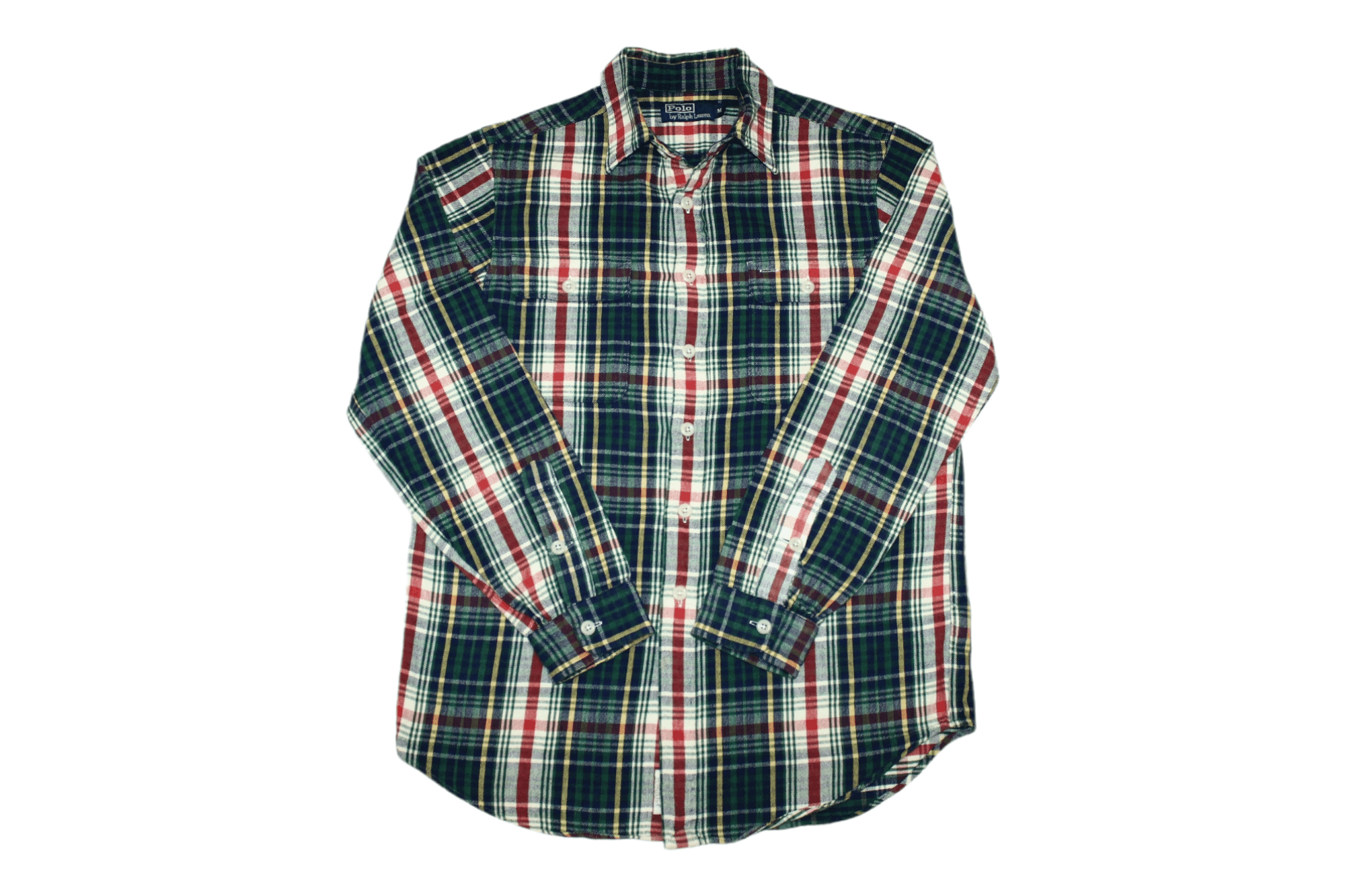 Polo Ralph Lauren VTG🔥 Polo Ralph Lauren Heritage Rugged Flannels Shirt Size US M / EU 48-50 / 2 - 1 Thumbnail