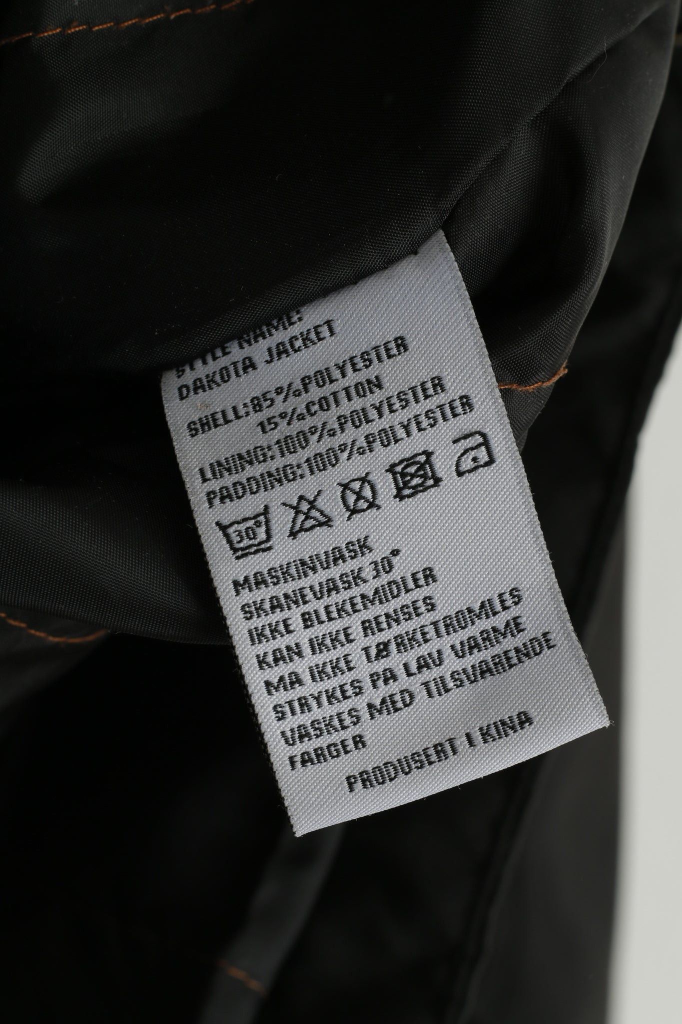 Vintage Henry Choice Men XL Jacket Black Dakota Classic Top 5755 Size US XL / EU 56 / 4 - 7 Thumbnail