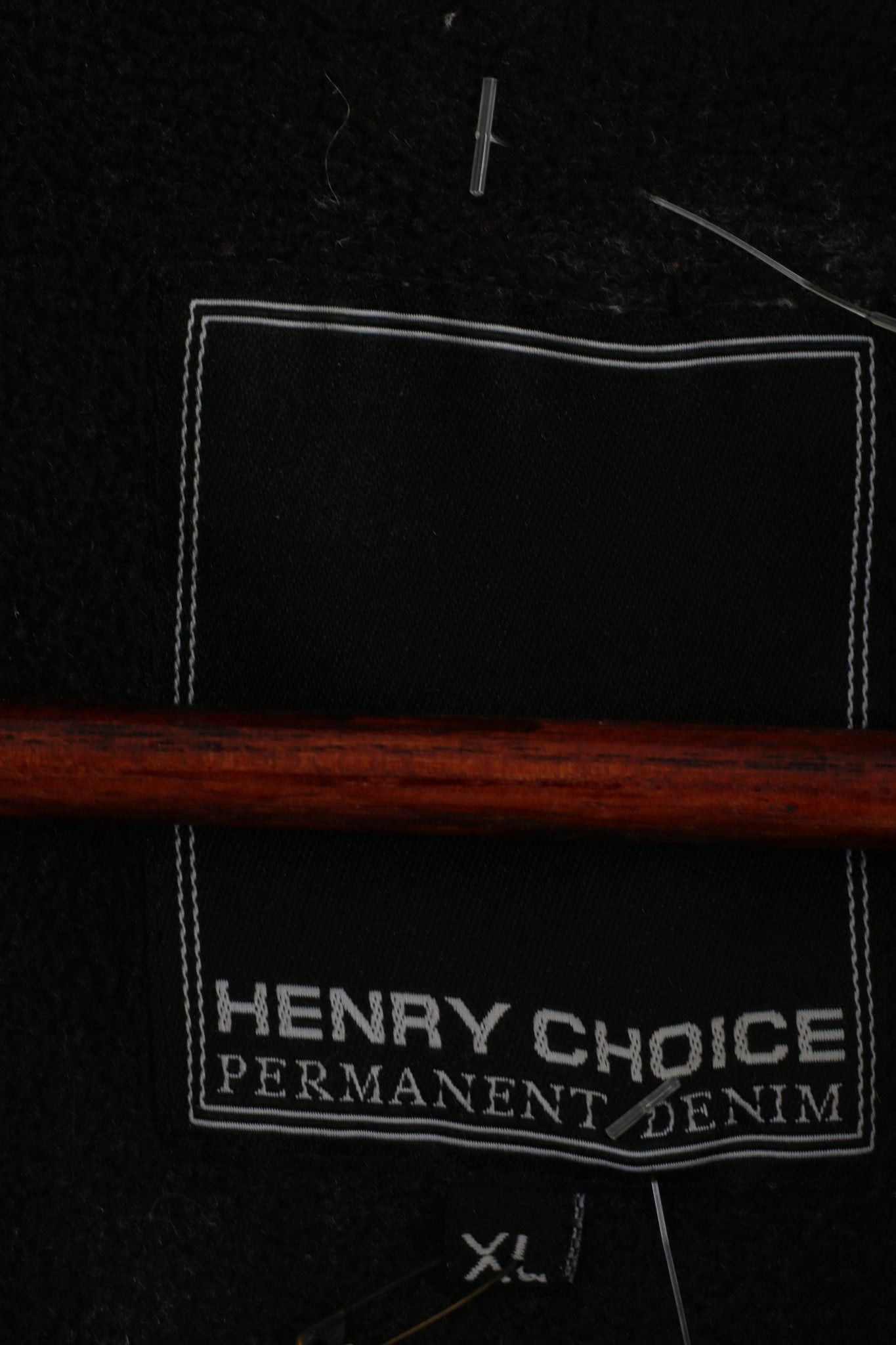 Vintage Henry Choice Men XL Jacket Black Dakota Classic Top 5755 Size US XL / EU 56 / 4 - 6 Thumbnail