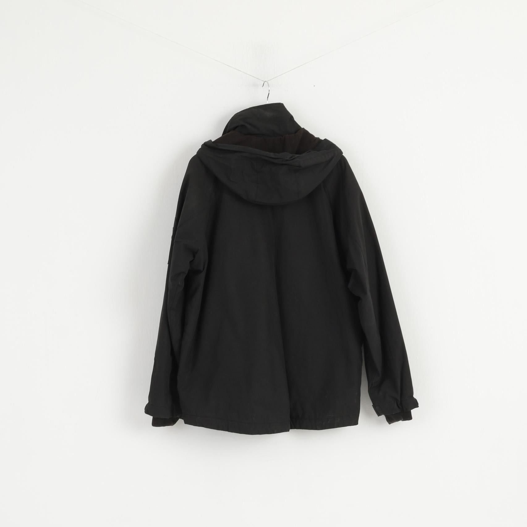 Vintage Henry Choice Men XL Jacket Black Dakota Classic Top 5755 Size US XL / EU 56 / 4 - 8 Thumbnail