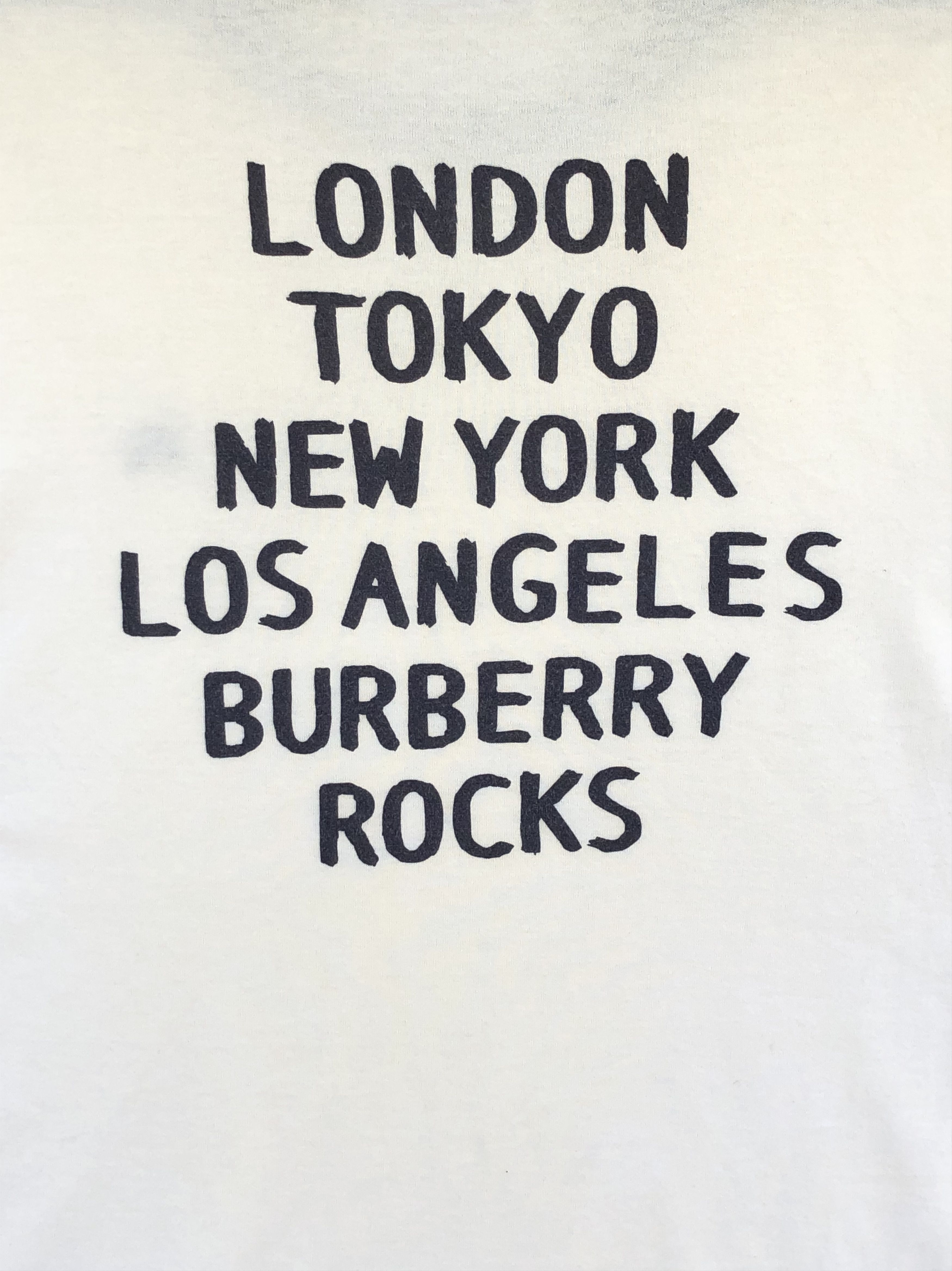 Burberry BURBERRY BLACK LABEL JAPAN RINGER TEE Size US L / EU 52-54 / 3 - 4 Thumbnail