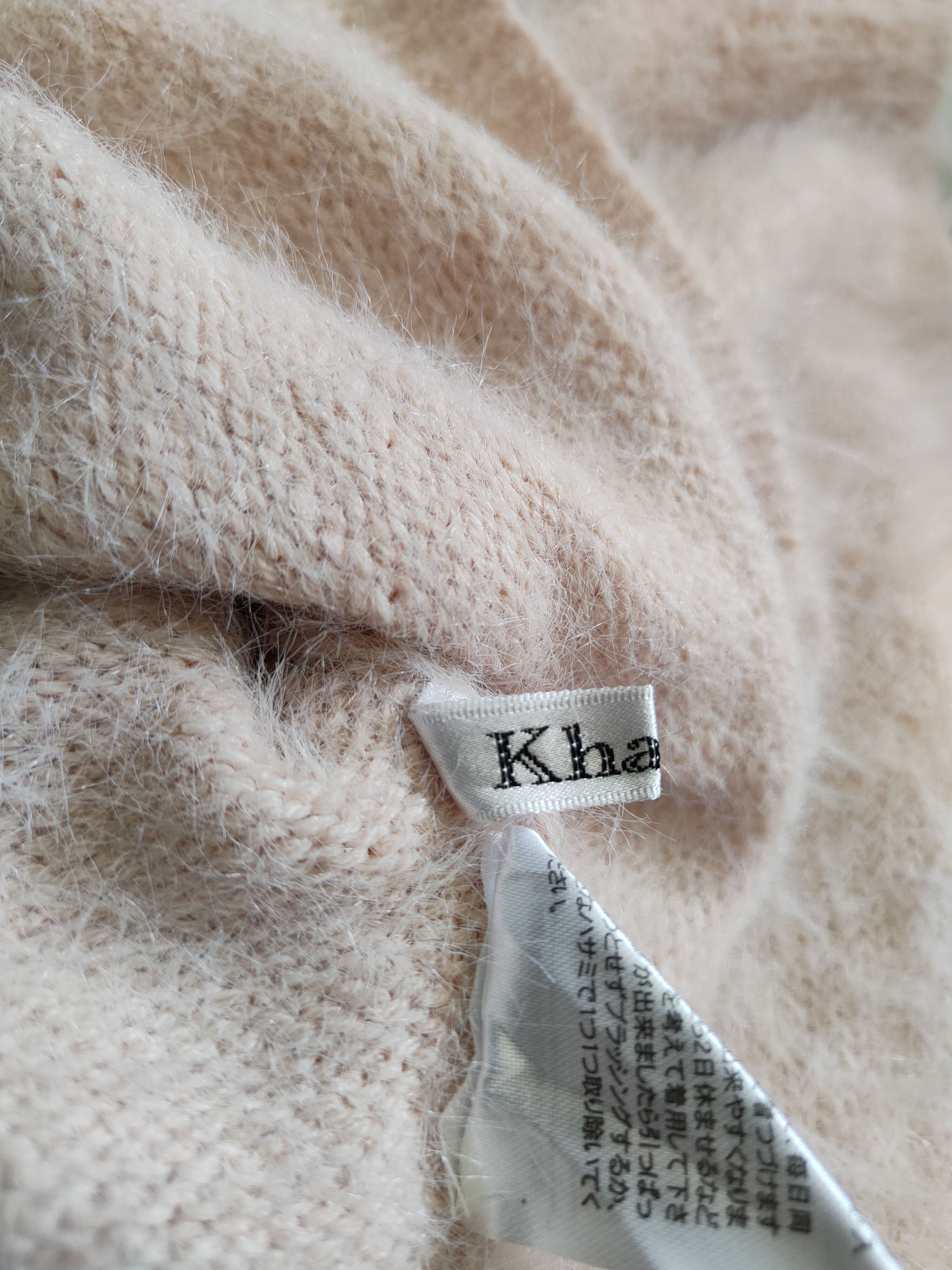 Vintage Khalita Light Pink Shag Shaggy Fur Mohair Knitwear #S404 Size S / US 4 / IT 40 - 11 Thumbnail