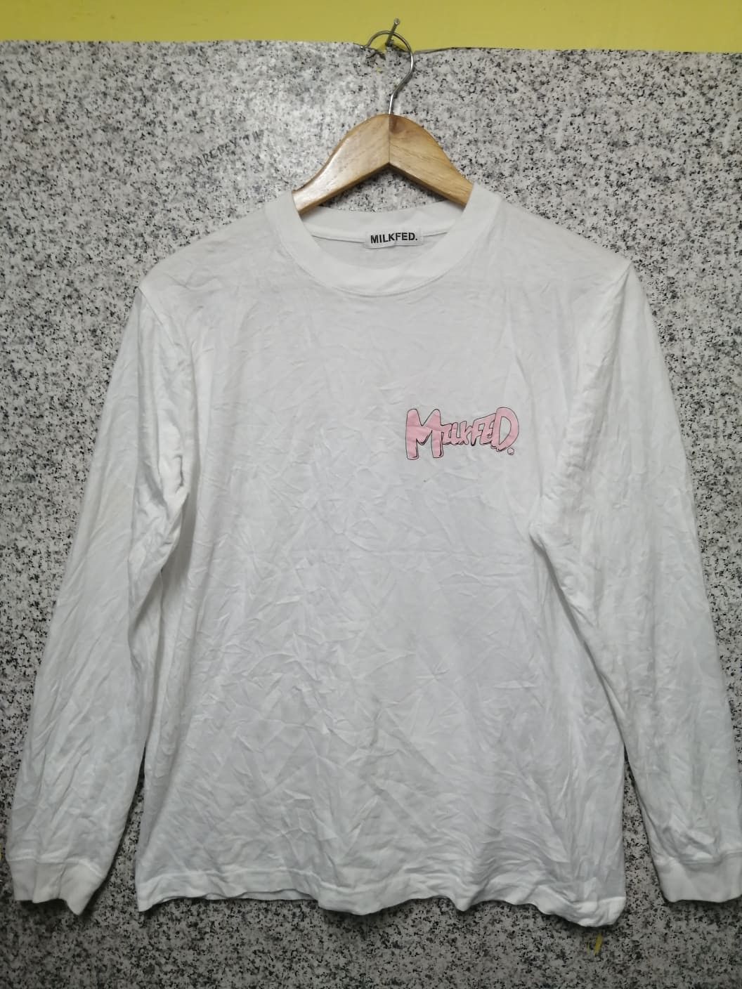 Japanese Brand × MILKFED × Vintage VINTAGE MILK FED BIG LOGO TEE VERY RARE Size M / US 6-8 / IT 42-44 - 2 Thumbnail