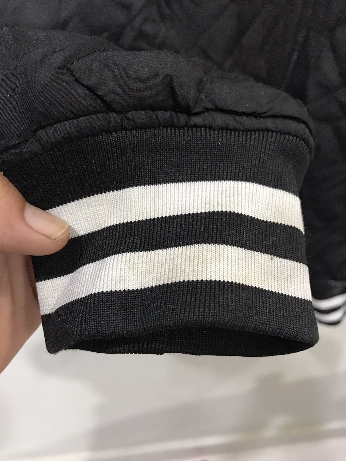 Japanese Brand Staple Big Logo Embroidery Logo Quilted Varsity Style Jacket Size US XL / EU 56 / 4 - 9 Thumbnail