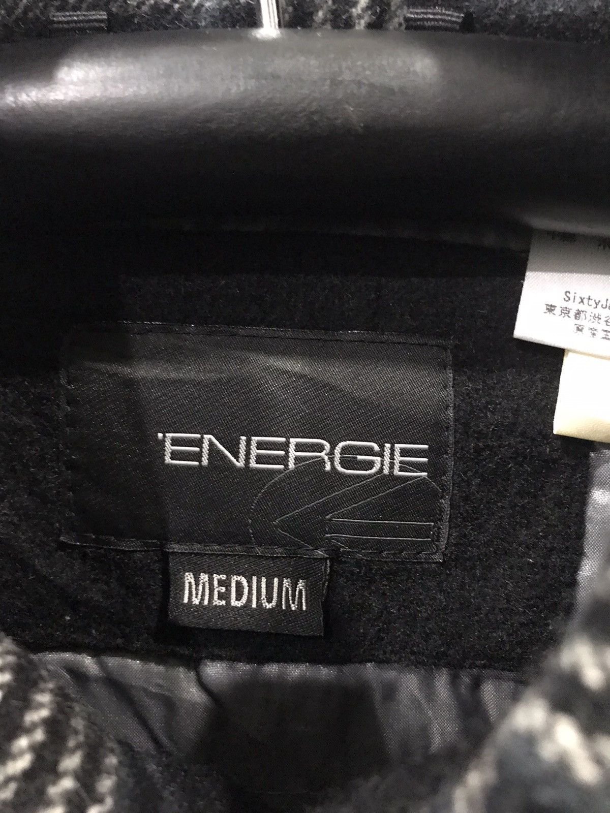 Energie ENERGIE Plaid Double Breast Wool Jacket Size US M / EU 48-50 / 2 - 8 Thumbnail