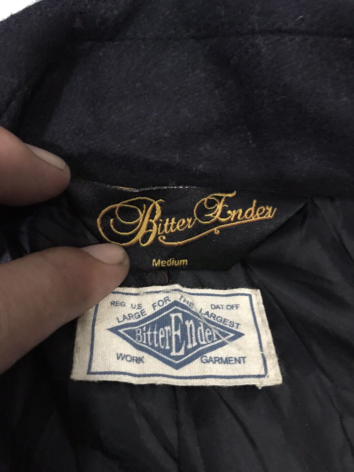 Japanese Brand BITTER END Japan Navy Peacoat Size US M / EU 48-50 / 2 - 8 Thumbnail