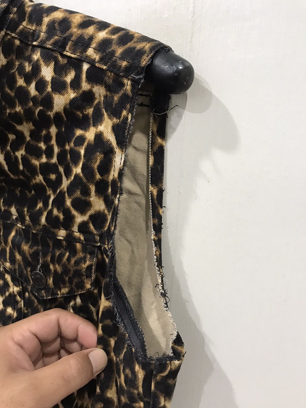 Denim & Supply Ralph Lauren WOMEN🔥DENIM&SUPPLY RALPH LAUREN Denim Leopard Custom Vest Size S / US 4 / IT 40 - 11 Thumbnail