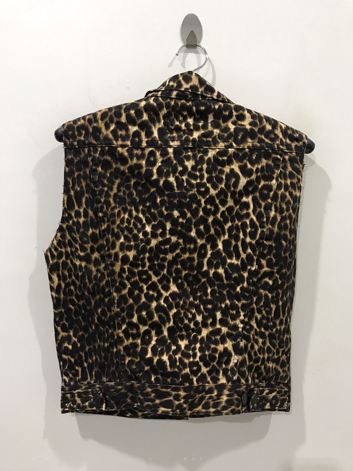 Denim & Supply Ralph Lauren WOMEN🔥DENIM&SUPPLY RALPH LAUREN Denim Leopard Custom Vest Size S / US 4 / IT 40 - 8 Thumbnail