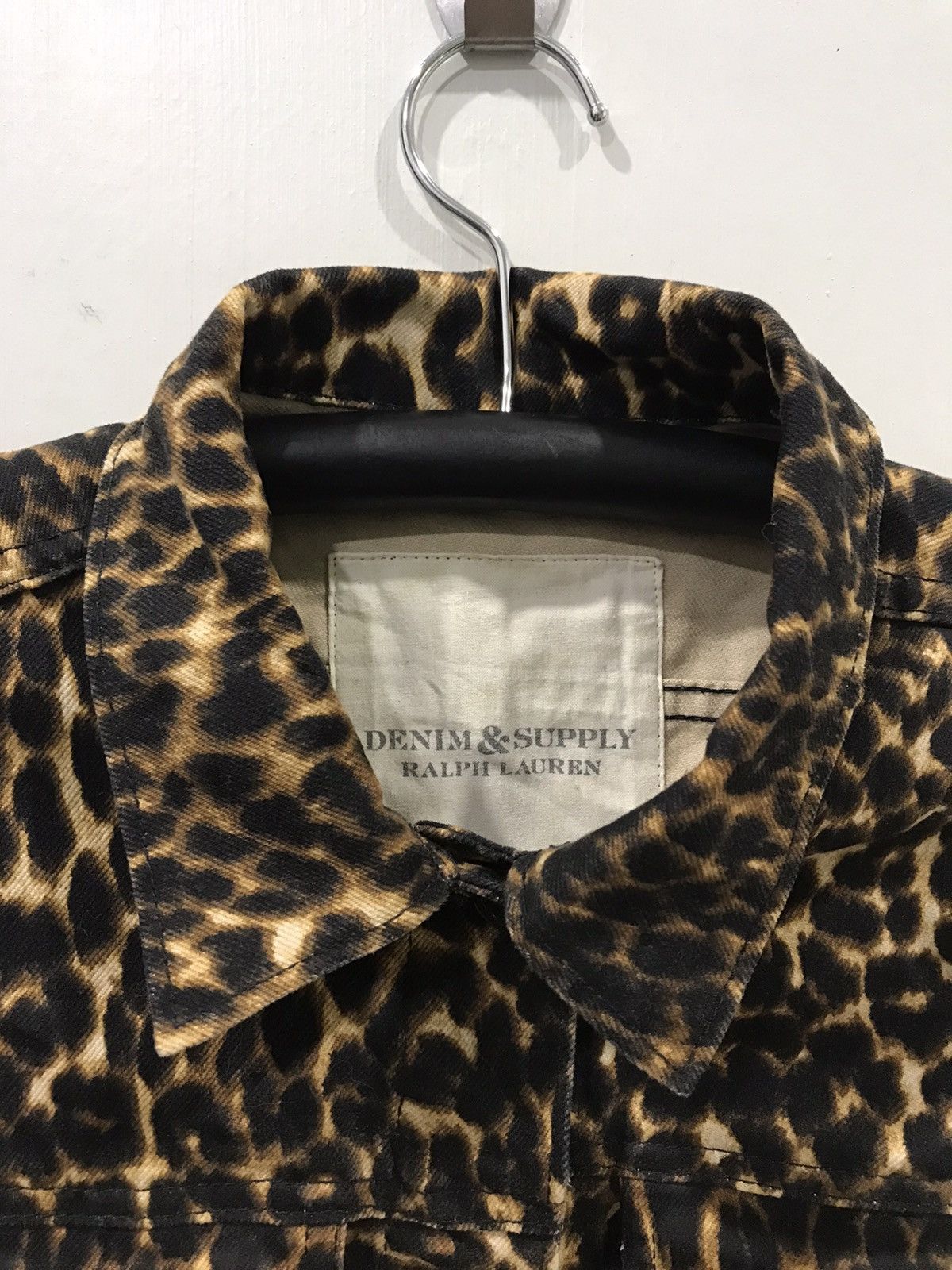 Denim & Supply Ralph Lauren WOMEN🔥DENIM&SUPPLY RALPH LAUREN Denim Leopard Custom Vest Size S / US 4 / IT 40 - 2 Thumbnail