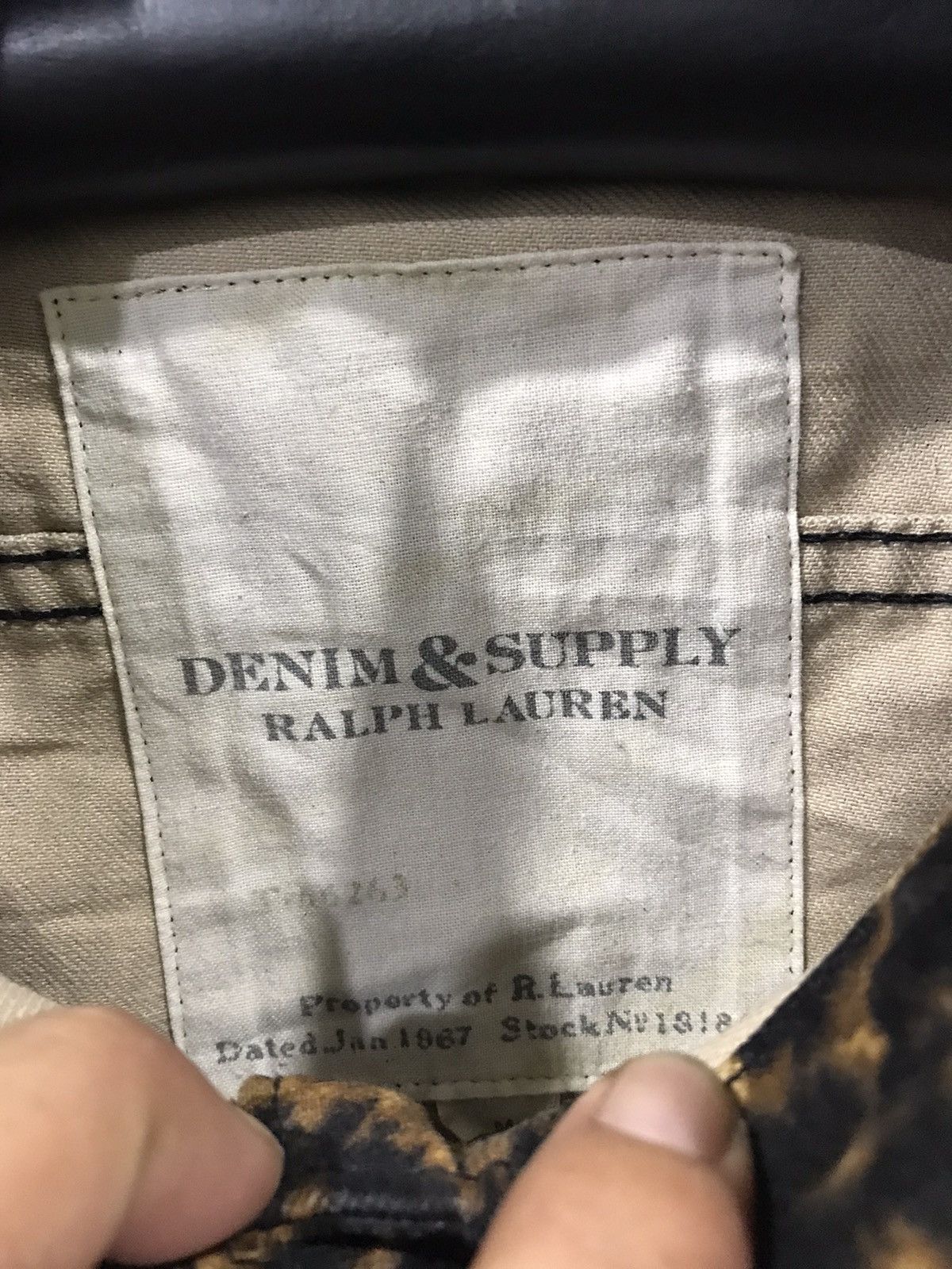 Denim & Supply Ralph Lauren WOMEN🔥DENIM&SUPPLY RALPH LAUREN Denim Leopard Custom Vest Size S / US 4 / IT 40 - 7 Thumbnail