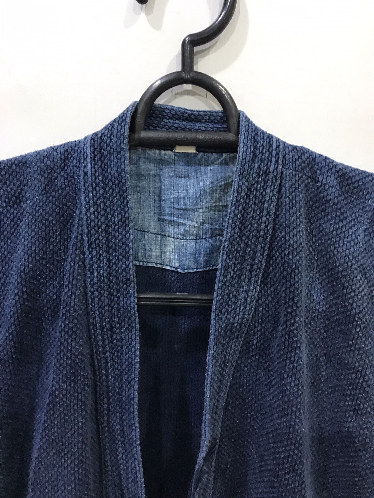 Indigo Kendo Sashiko Sturdy Japan Kimono Size US L / EU 52-54 / 3 - 2 Thumbnail