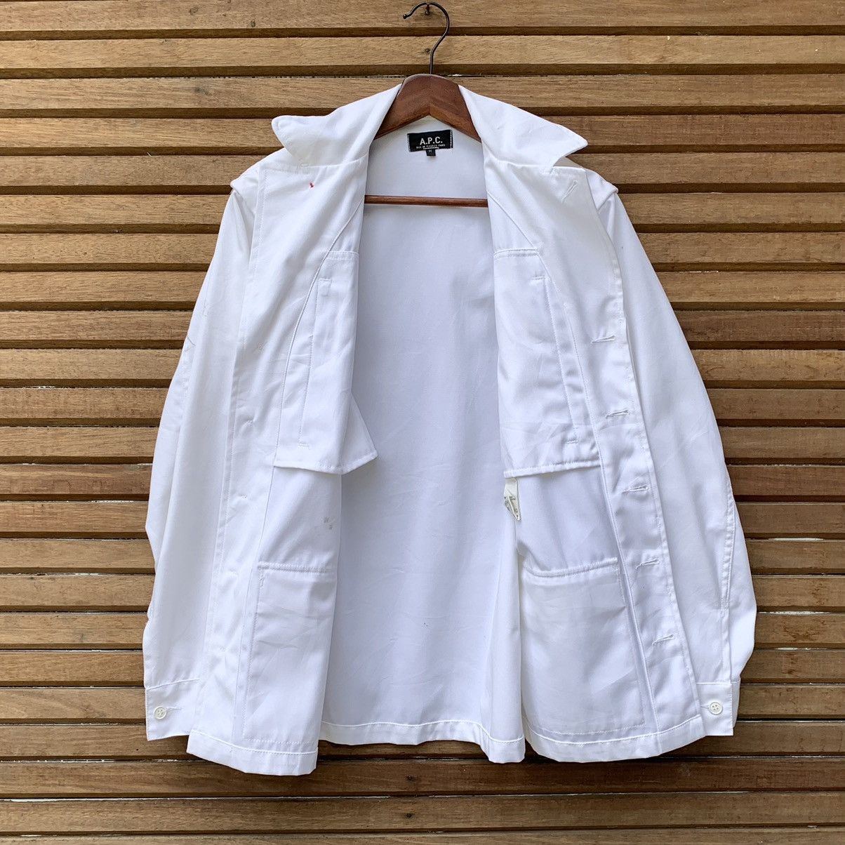 A.P.C. Vintage A.P.C Paris Button Jacket Size US S / EU 44-46 / 1 - 3 Thumbnail