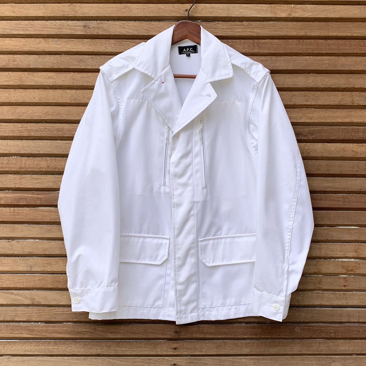 A.P.C. Vintage A.P.C Paris Button Jacket Size US S / EU 44-46 / 1 - 1 Thumbnail