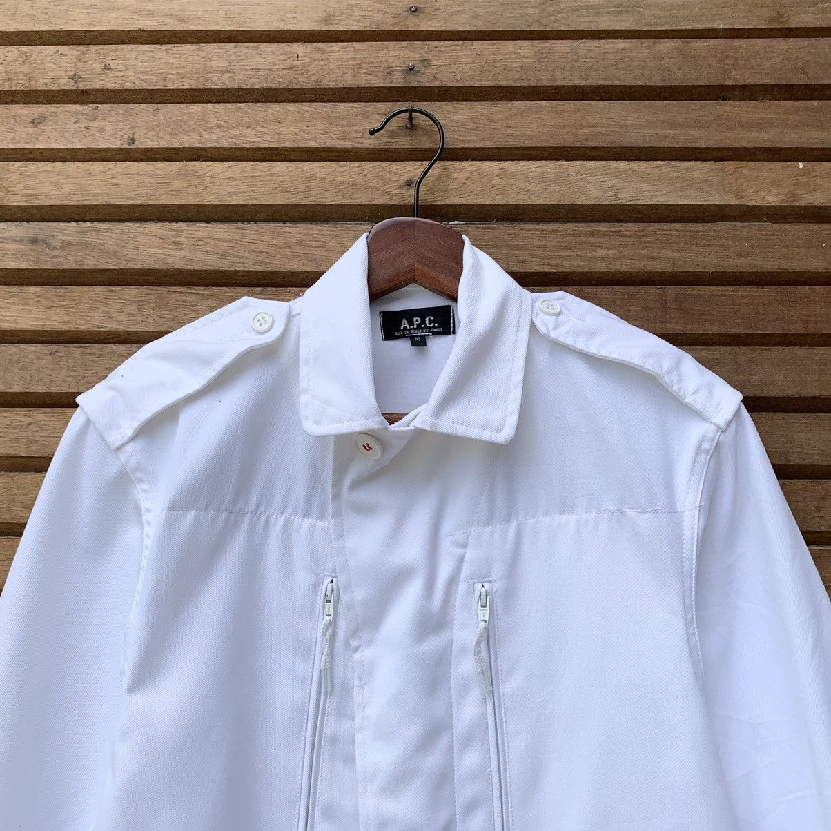 A.P.C. Vintage A.P.C Paris Button Jacket Size US S / EU 44-46 / 1 - 4 Thumbnail