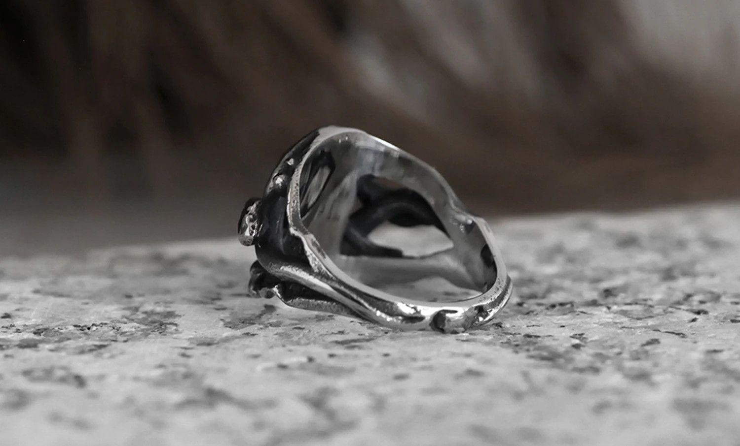 Jewelry Skull Ring Size ONE SIZE - 6 Thumbnail