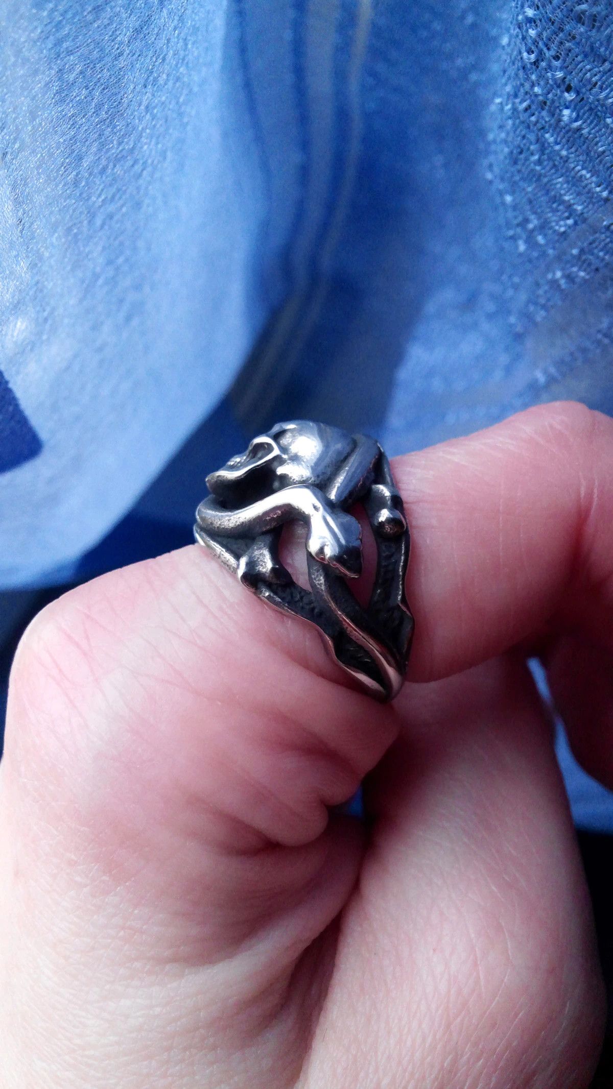 Jewelry Skull Ring Size ONE SIZE - 3 Thumbnail