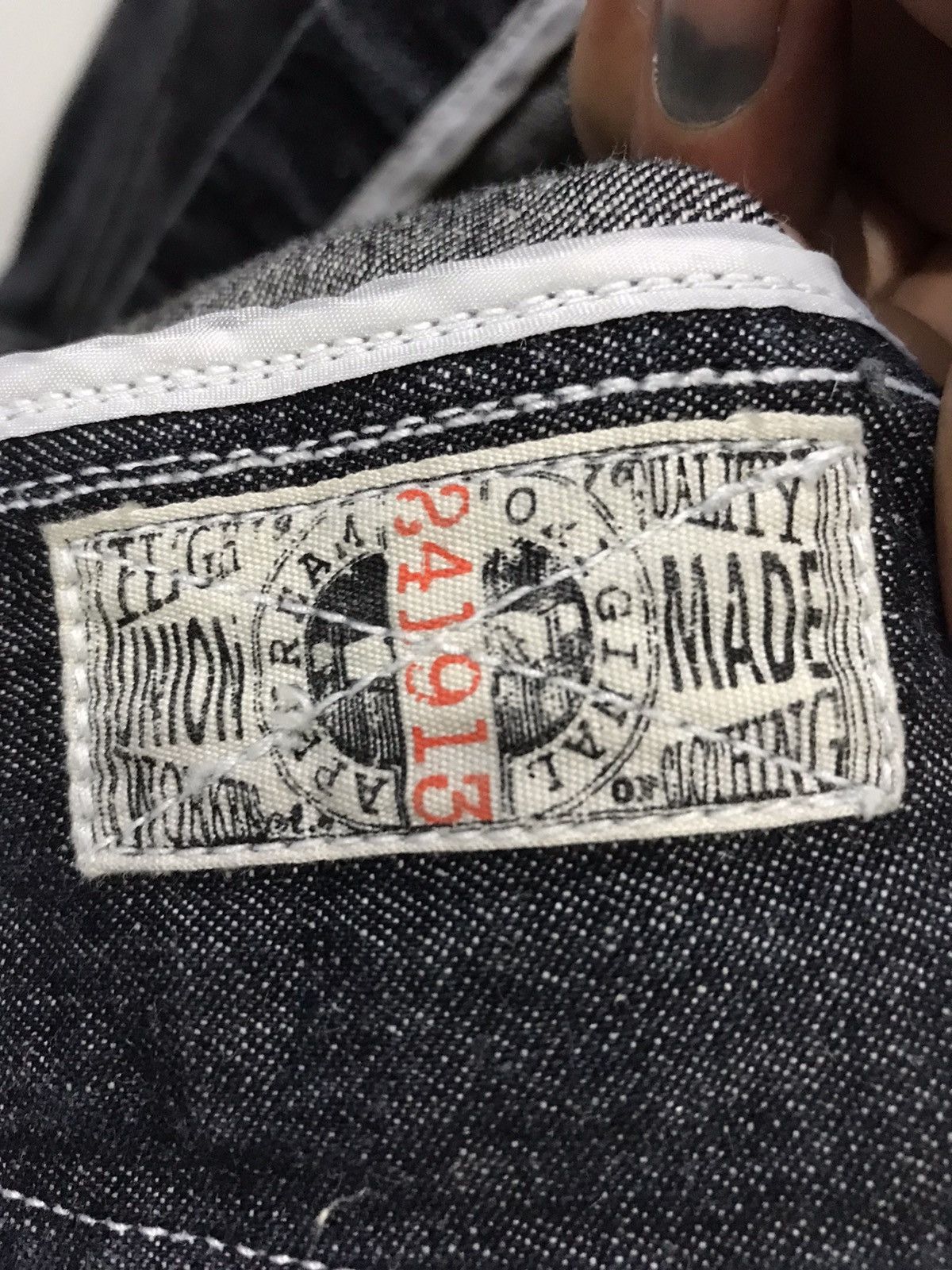Japanese Brand Japanese Denim Two Tones Chore Jacket Size US L / EU 52-54 / 3 - 12 Thumbnail