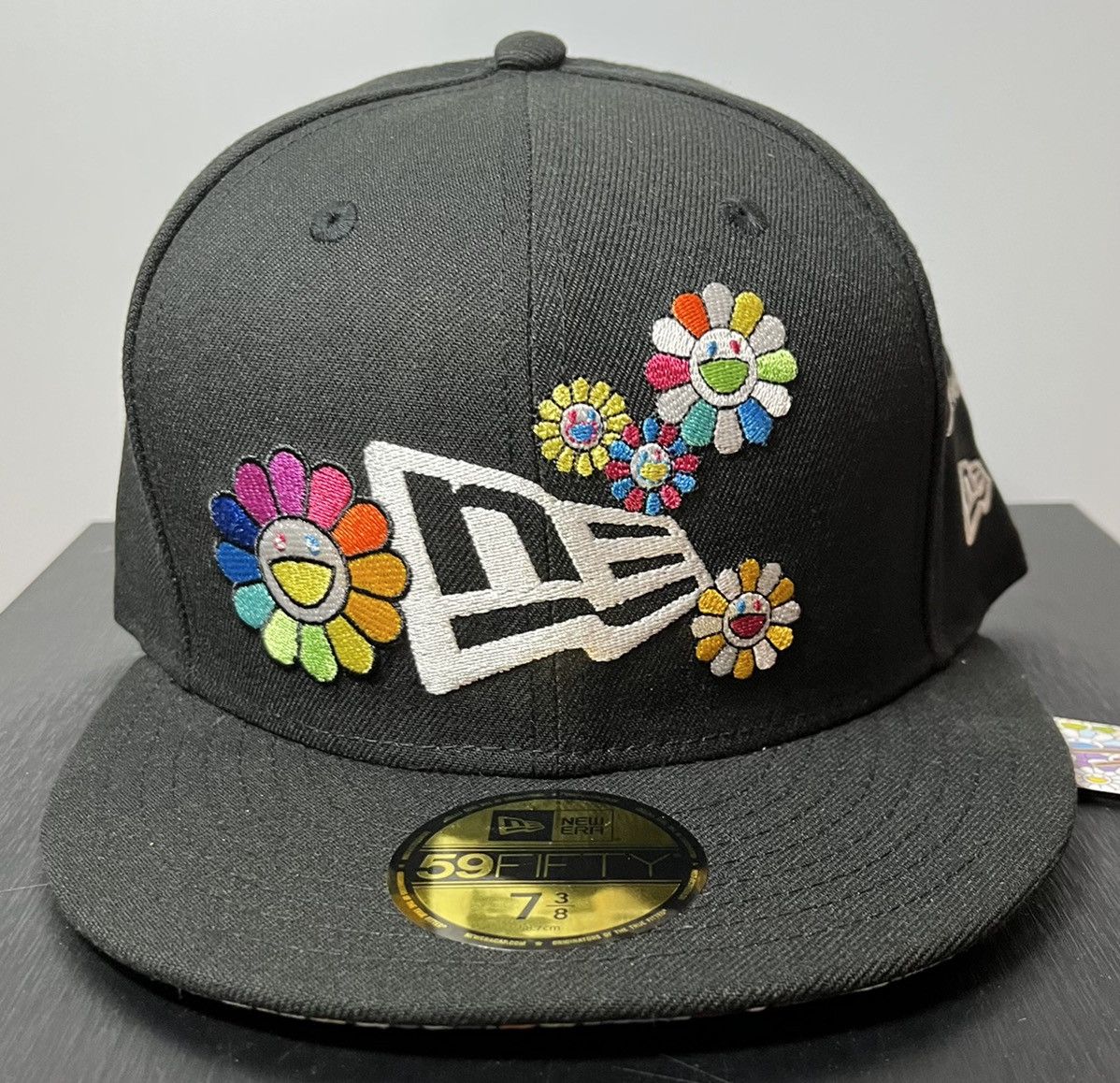 New Era X Takashi Murakami Flower Flag Fitted Hat Size 7 2024 3/8