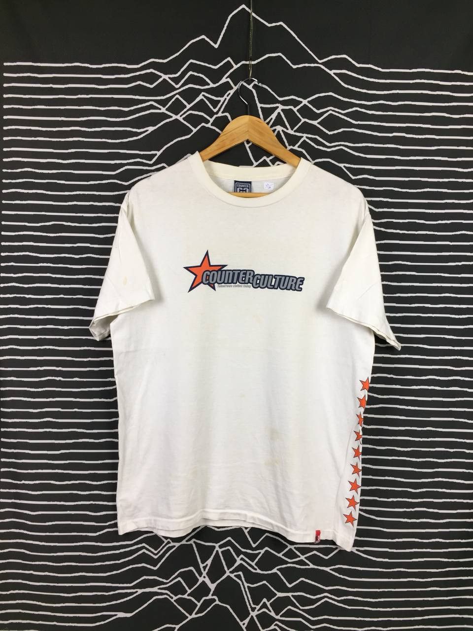 Vintage Vtg 90s Counter Culture Streetwear Graphic Single Stitch Tee Size US L / EU 52-54 / 3 - 2 Thumbnail
