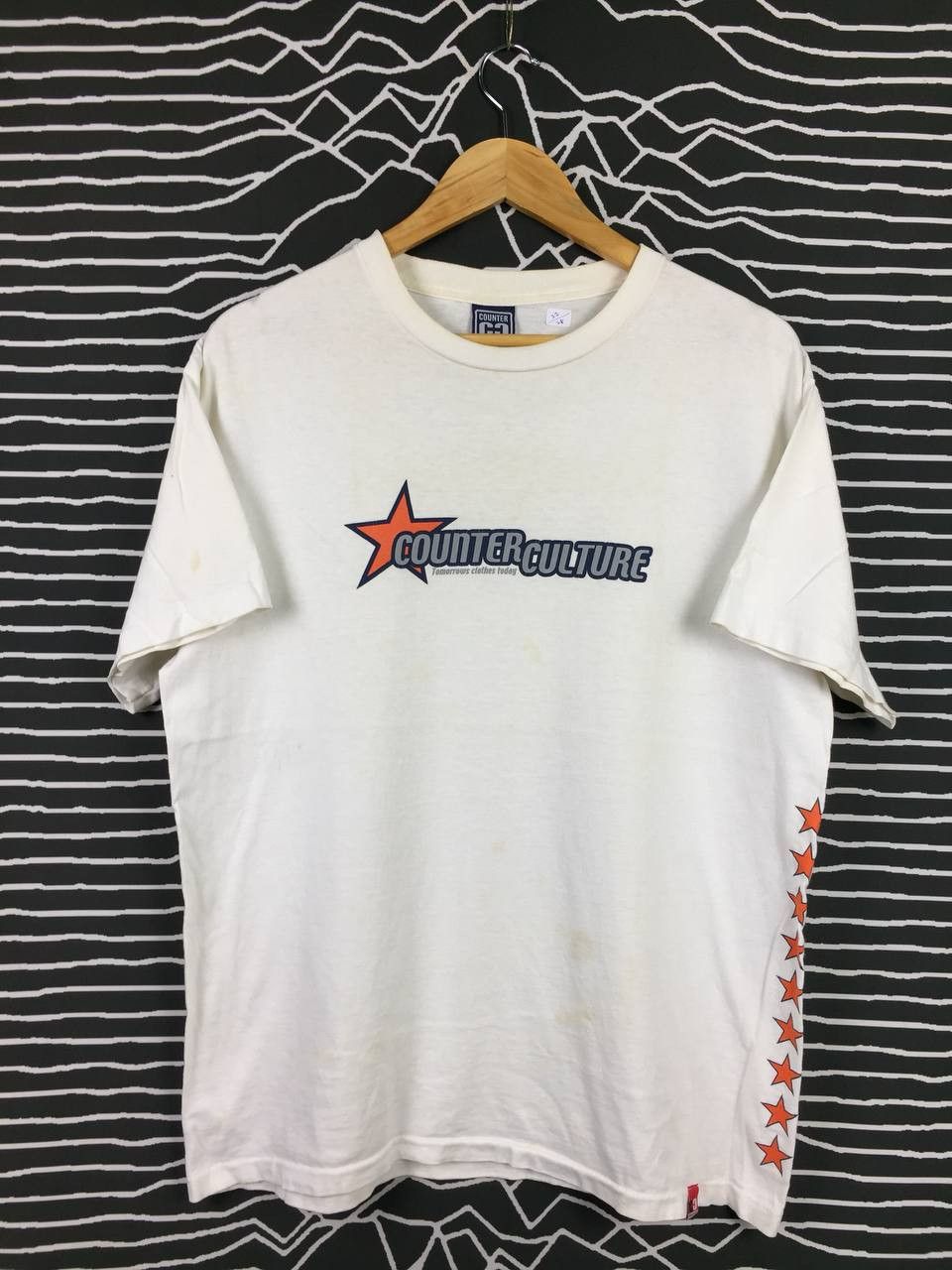 Vintage Vtg 90s Counter Culture Streetwear Graphic Single Stitch Tee Size US L / EU 52-54 / 3 - 1 Thumbnail