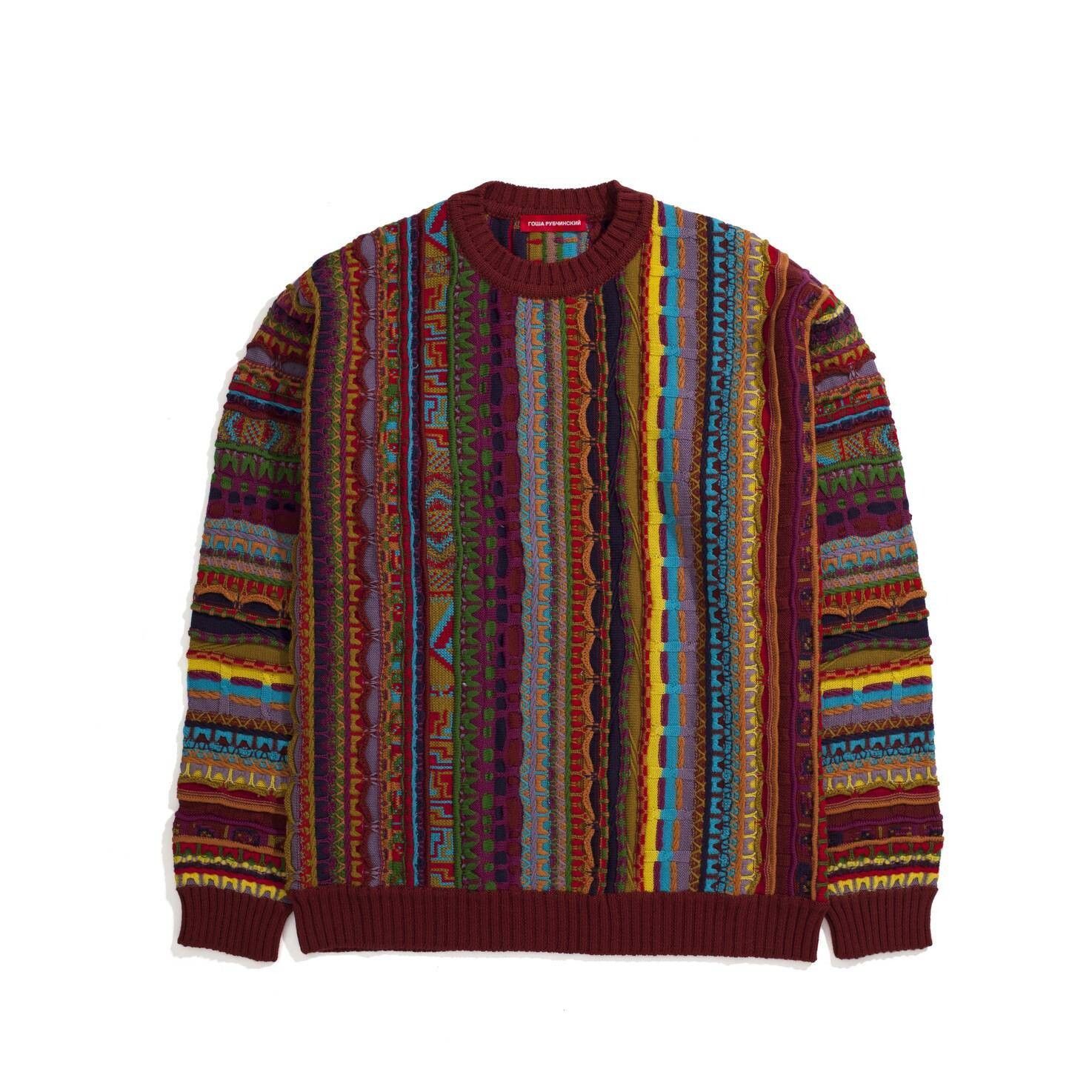Gosha Rubchinskiy S/S 2016 Gosha "Coogi" Sweater Size US M / EU 48-50 / 2 - 1 Preview