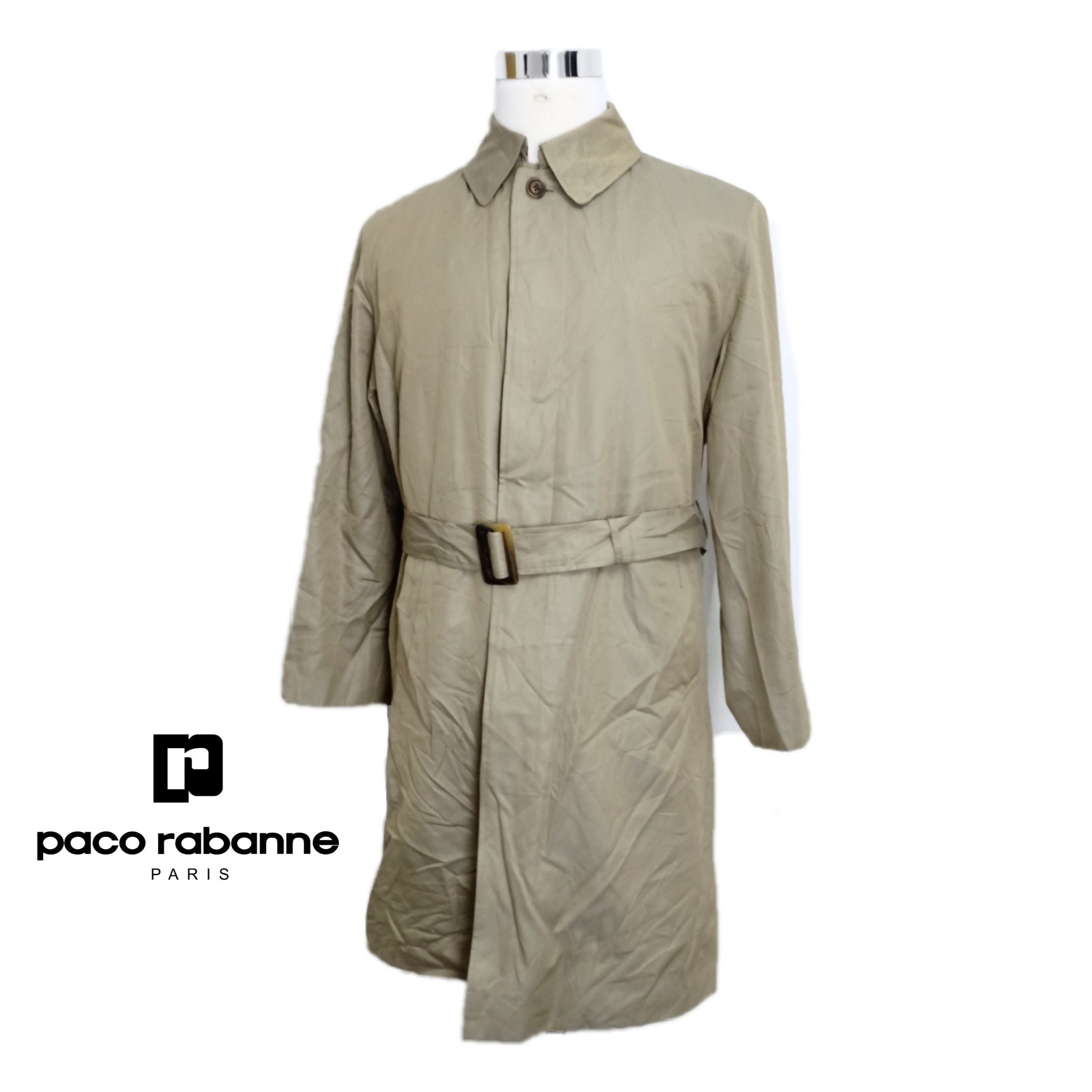 Paco Rabanne PACO RABANNE VINTAGE LONG COAT | Grailed