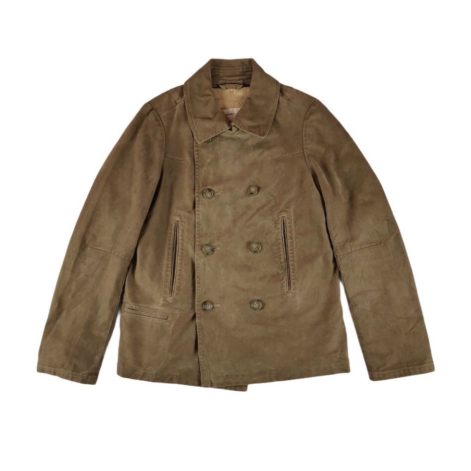 Tsumori Chisato Denim Jacket with Sherpa Inner Layer