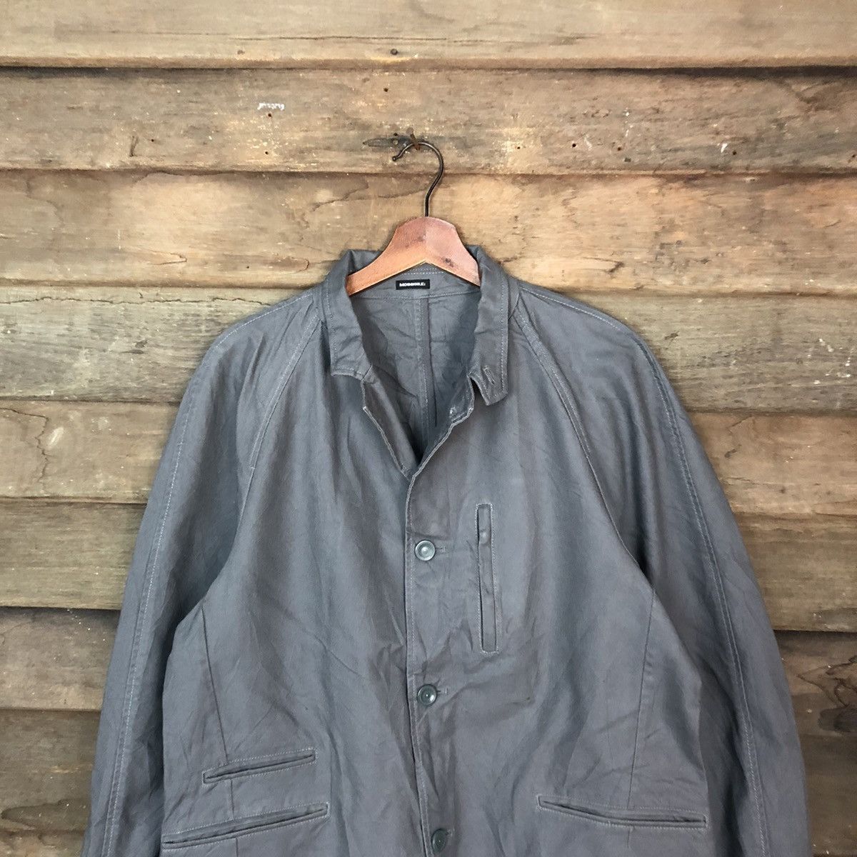 Japanese Brand × Mossimo Mossissue mossimo vintage Jacket Grey Colour #6850 Size US L / EU 52-54 / 3 - 2 Thumbnail