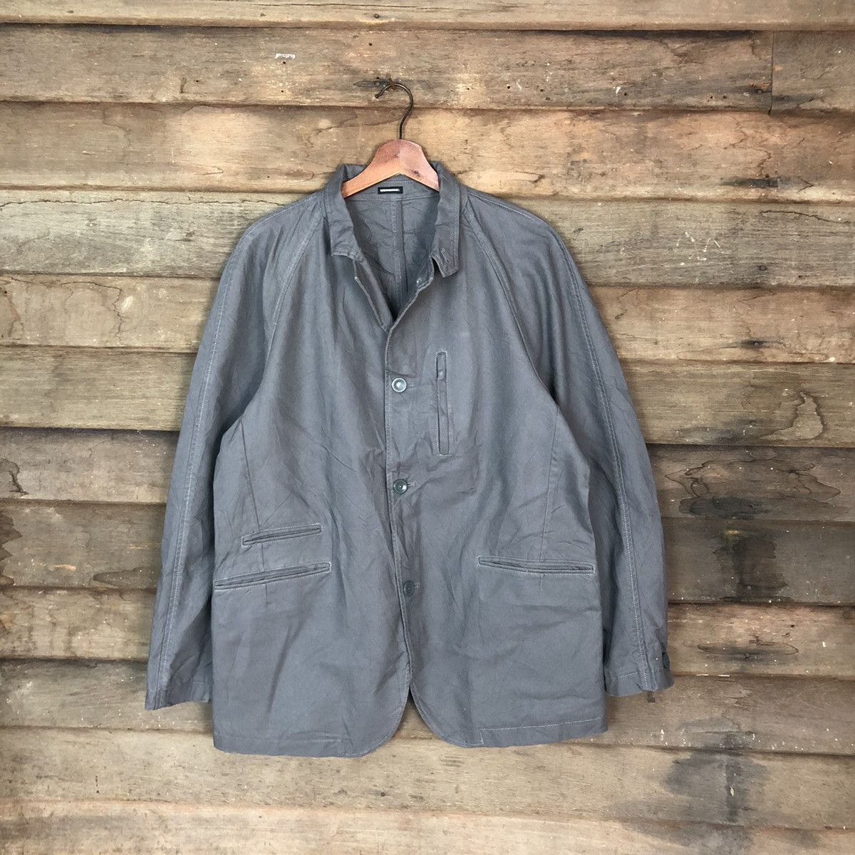 Japanese Brand × Mossimo Mossissue mossimo vintage Jacket Grey Colour #6850 Size US L / EU 52-54 / 3 - 1 Thumbnail