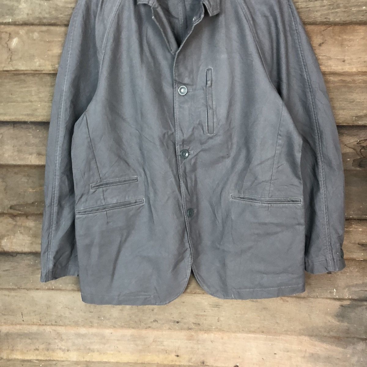 Japanese Brand × Mossimo Mossissue mossimo vintage Jacket Grey Colour #6850 Size US L / EU 52-54 / 3 - 3 Thumbnail