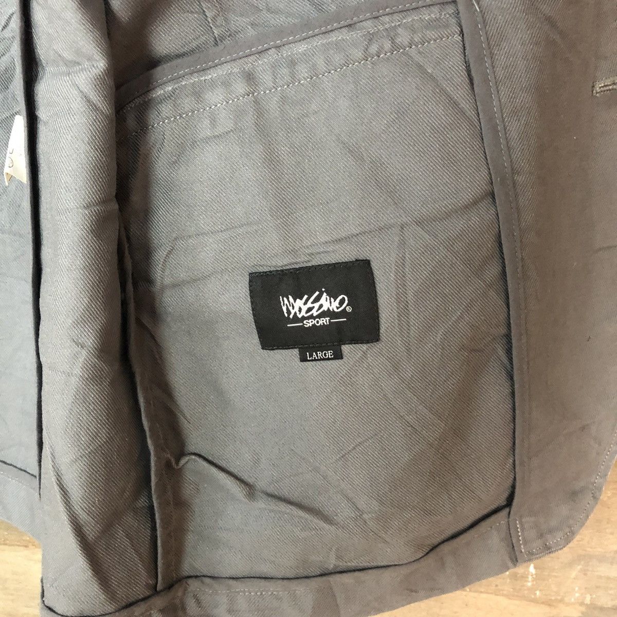 Japanese Brand × Mossimo Mossissue mossimo vintage Jacket Grey Colour #6850 Size US L / EU 52-54 / 3 - 9 Thumbnail