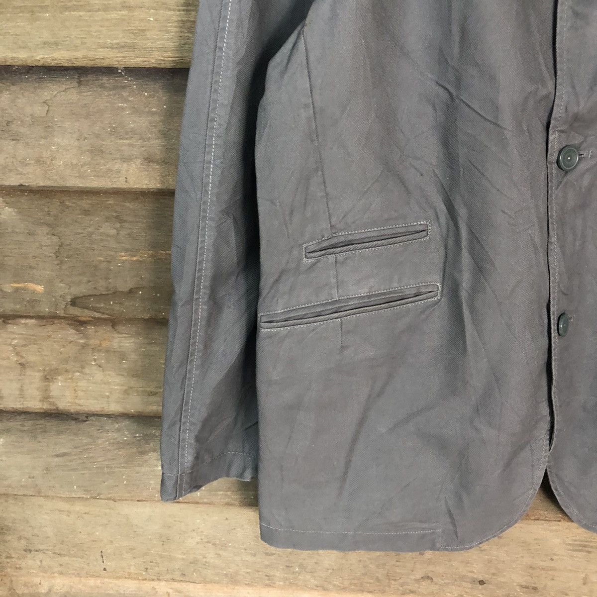 Japanese Brand × Mossimo Mossissue mossimo vintage Jacket Grey Colour #6850 Size US L / EU 52-54 / 3 - 4 Thumbnail